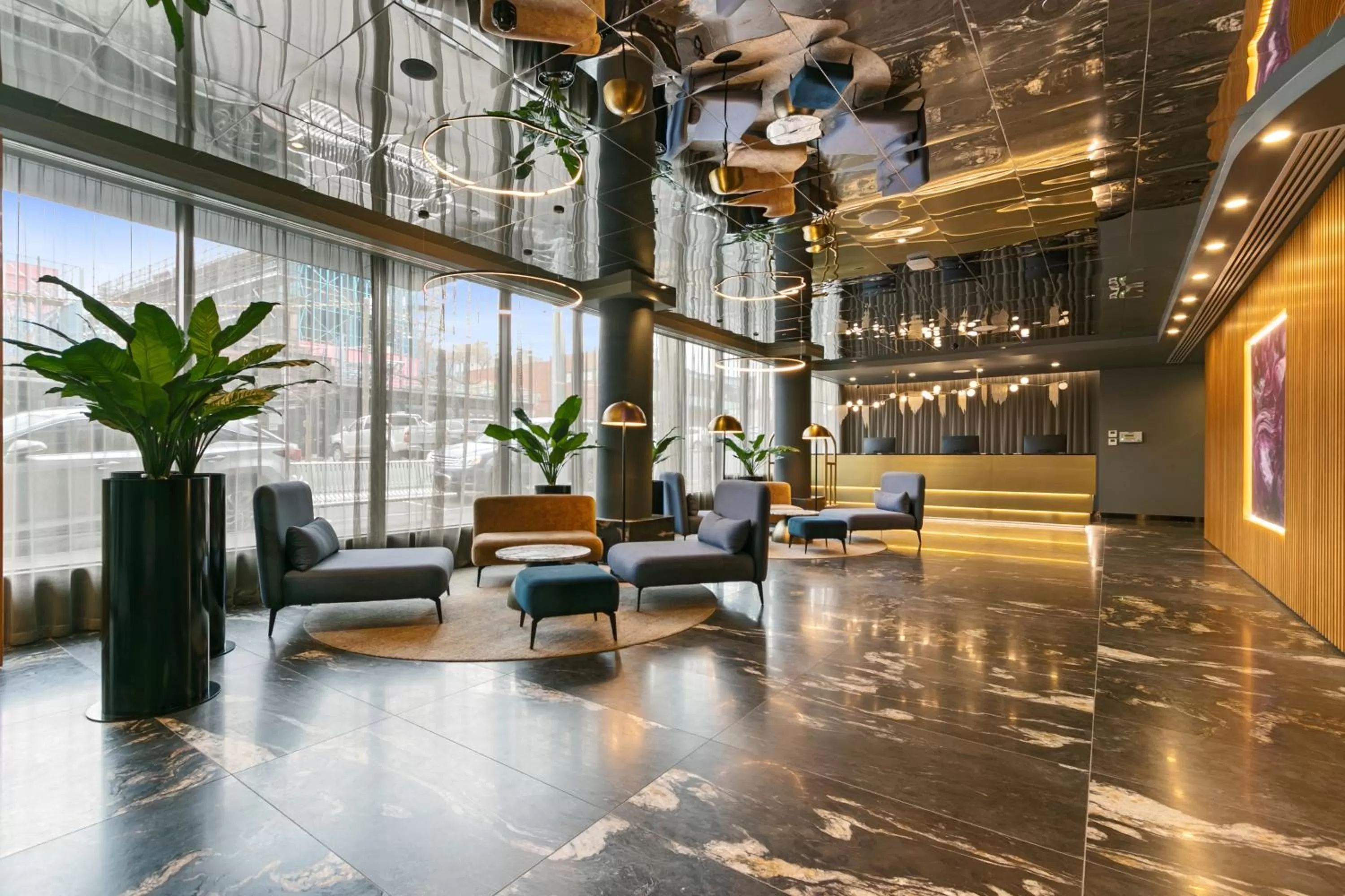 Lobby or reception in Melbourne City Apartment Hotel