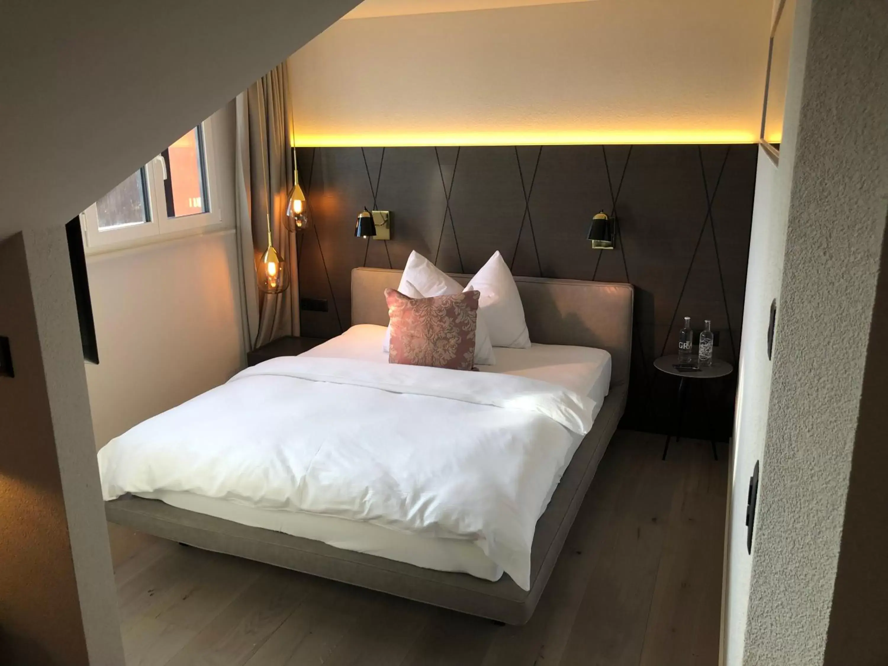 Bed in Boutique Hotel Sonne Seuzach