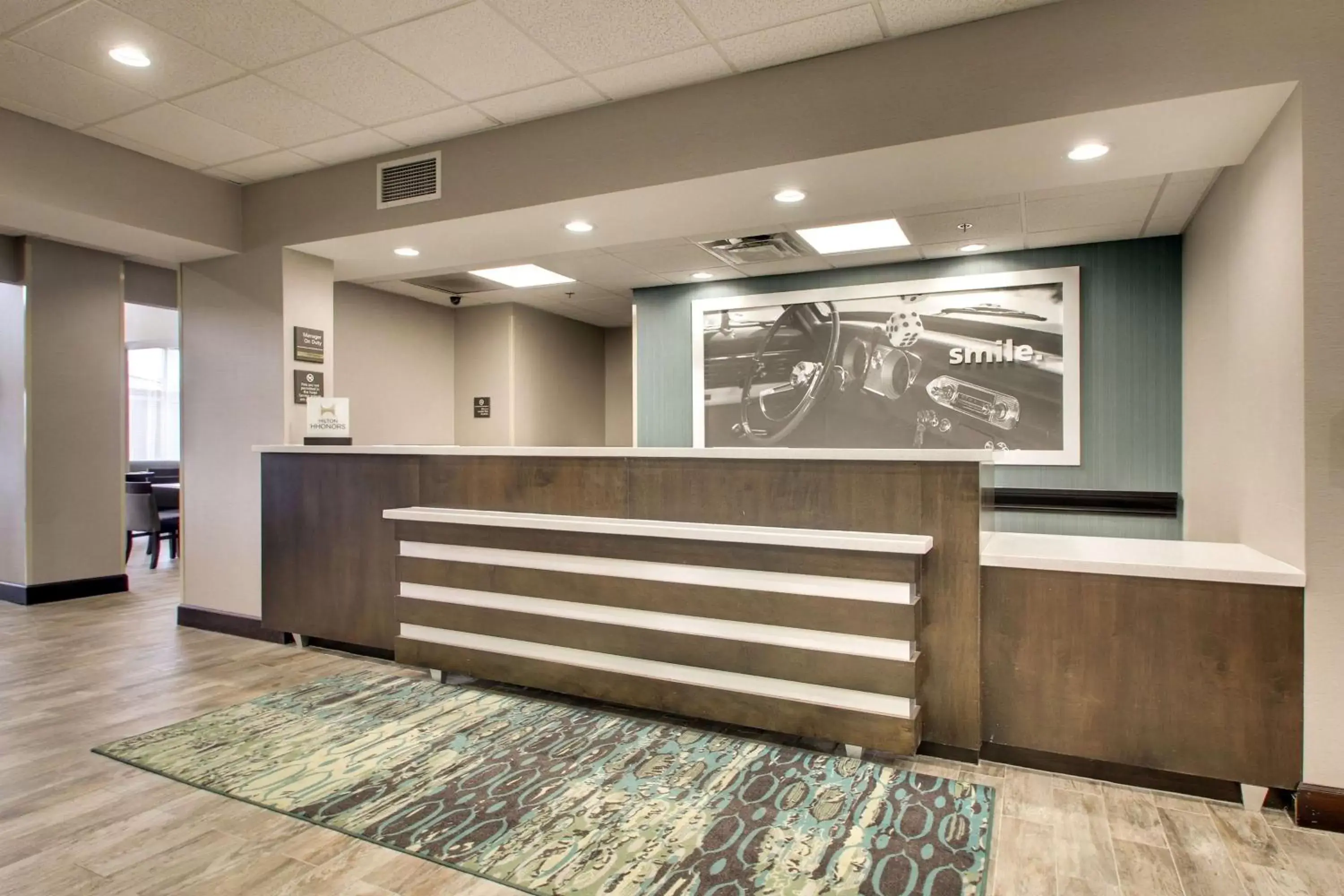 Lobby or reception, Lobby/Reception in Hampton Inn Yemassee/Point South, Sc