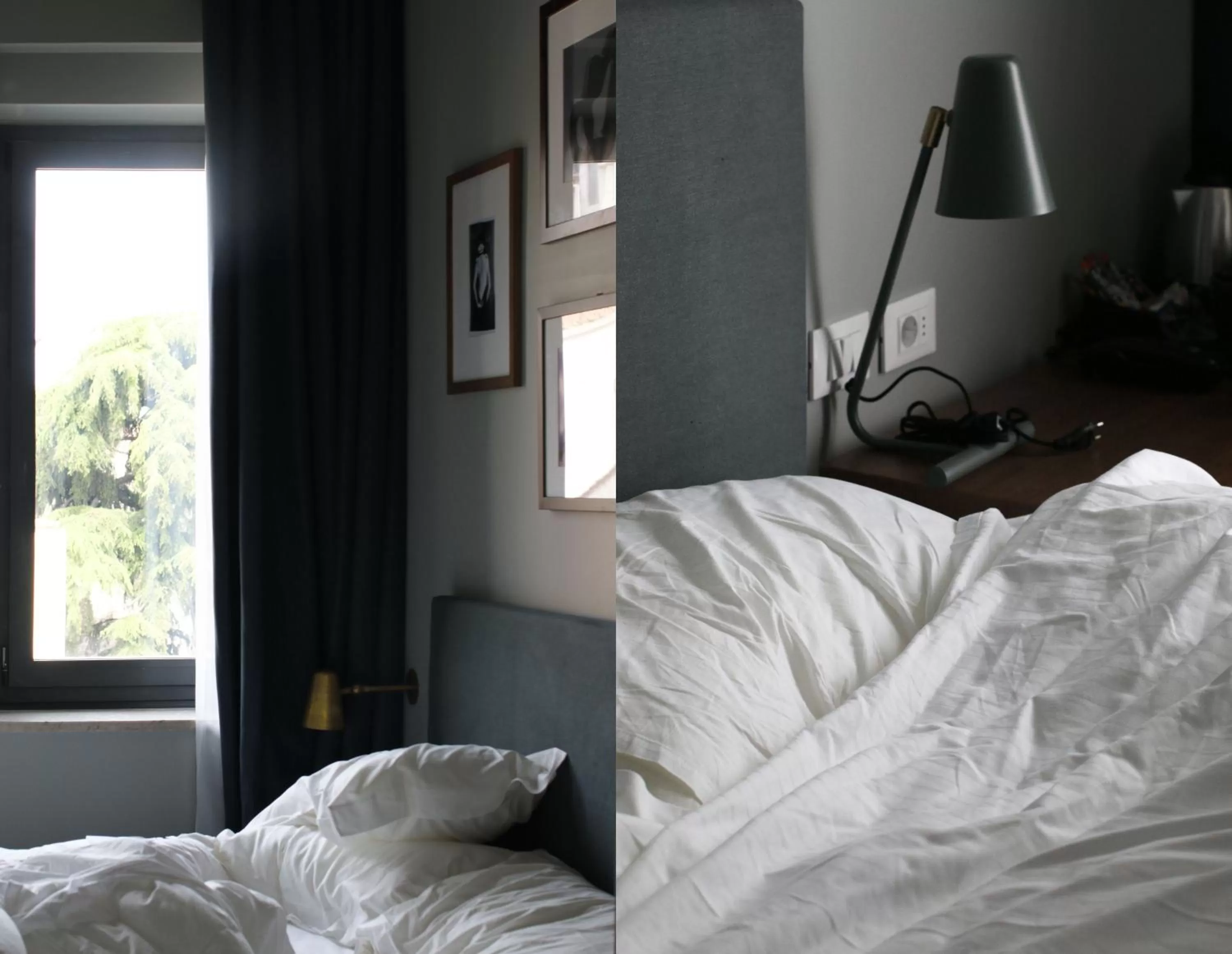 Decorative detail, Bed in c-hotels Joy