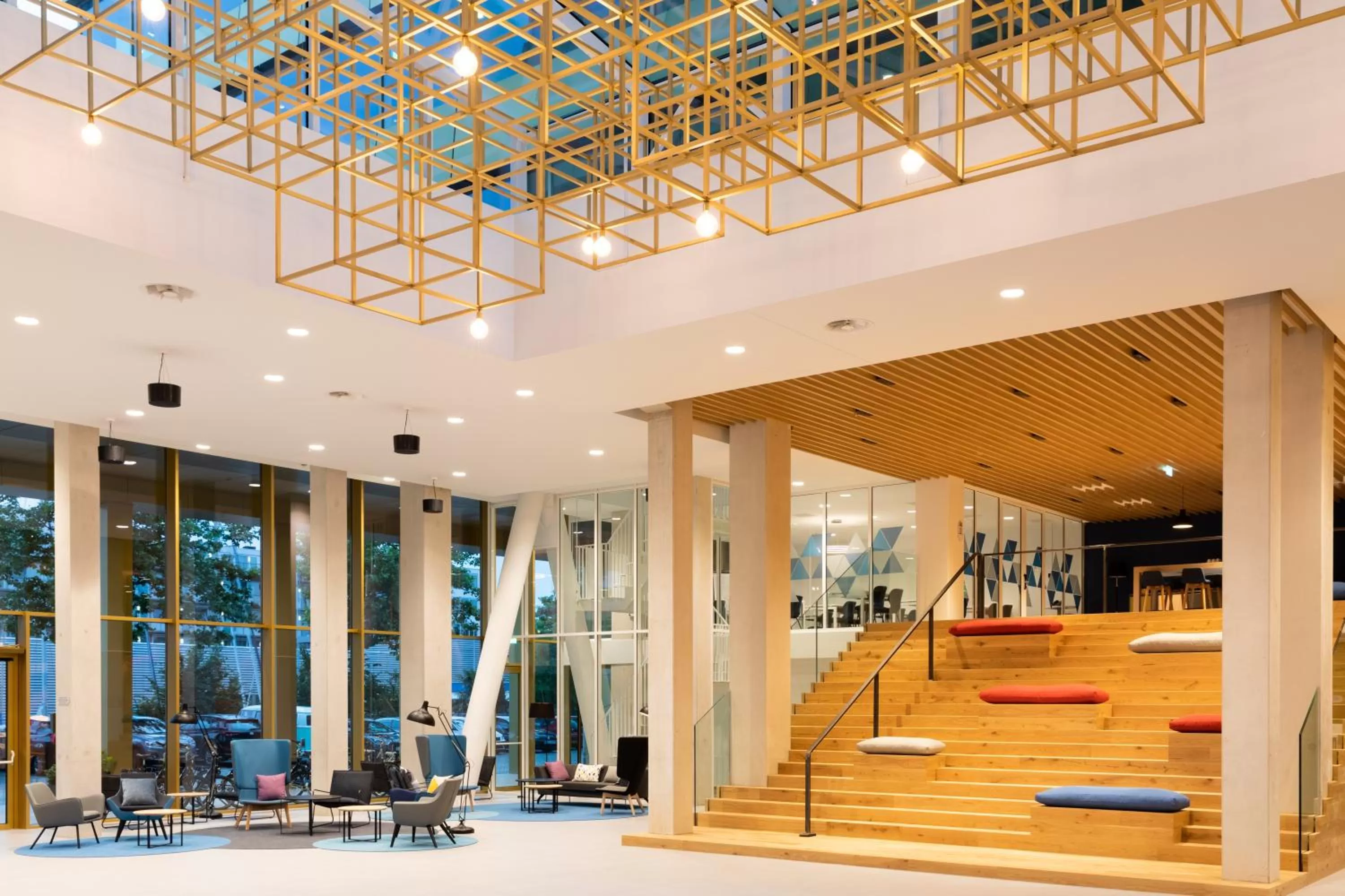 Lobby or reception in Holiday Inn Express Amsterdam - North Riverside by IHG