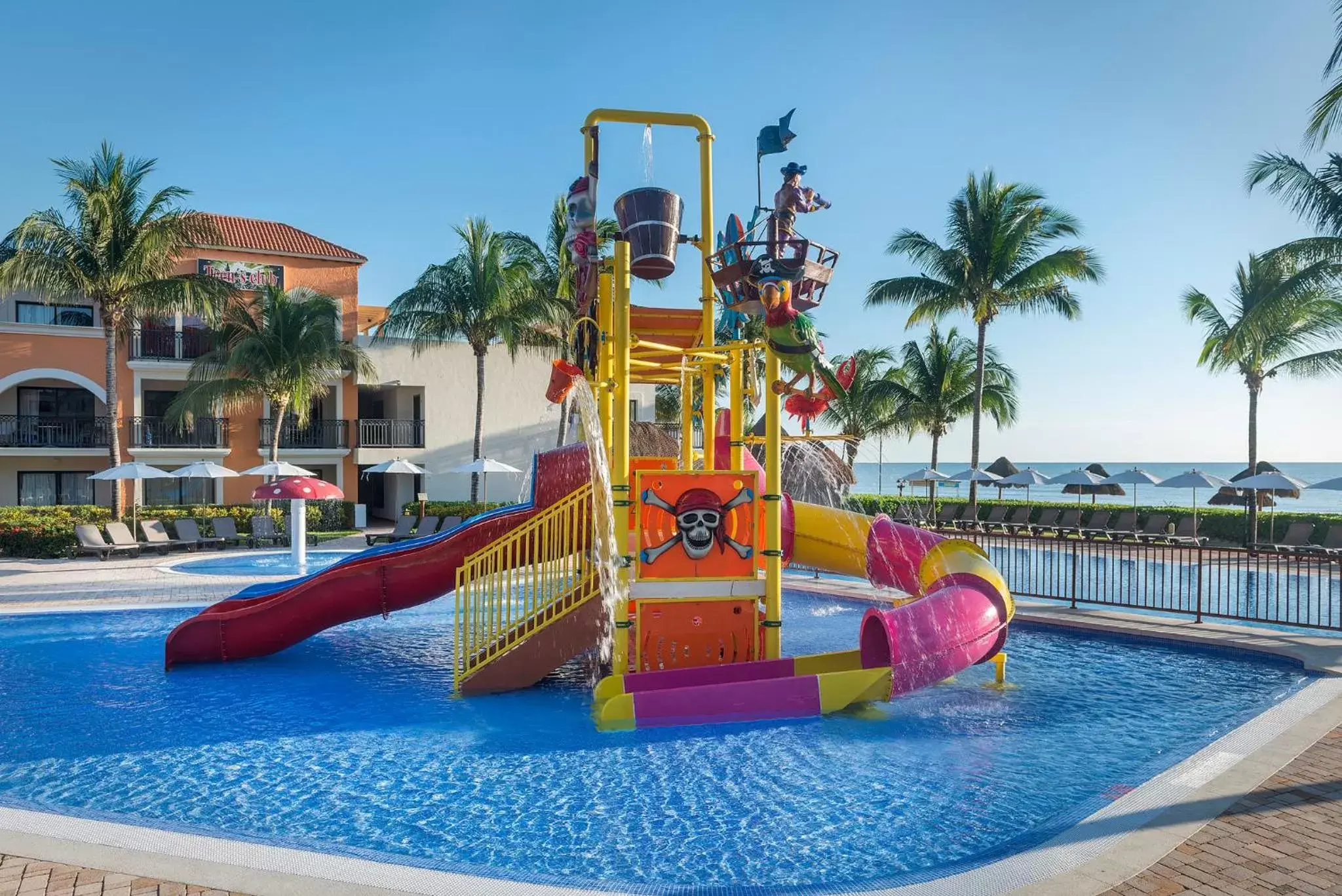 Children play ground, Water Park in Ocean Coral & Turquesa All Inclusive