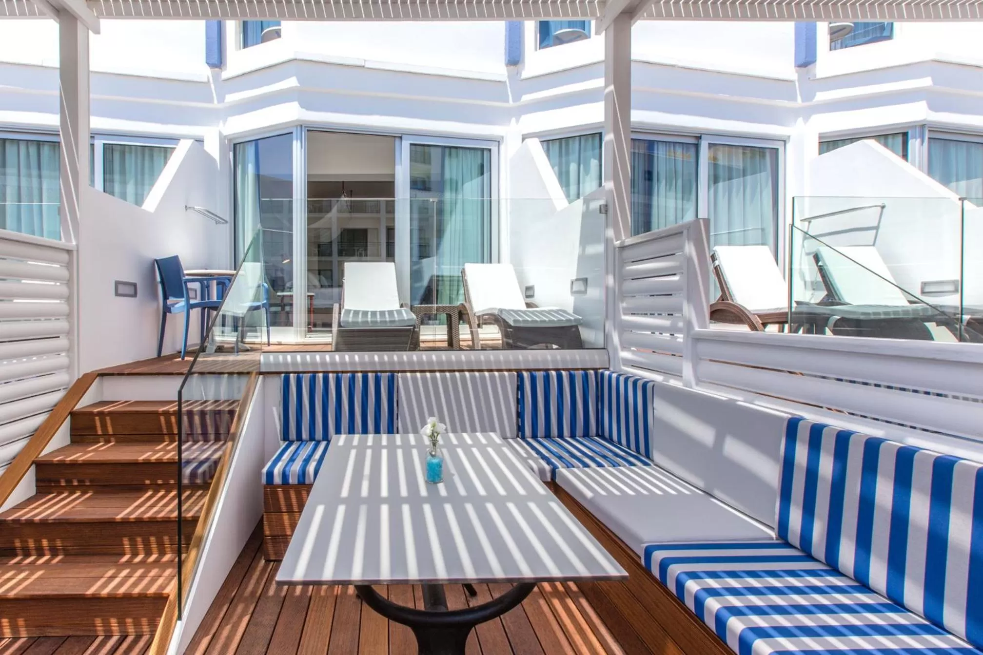 Balcony/Terrace in Lordos Beach Hotel & Spa