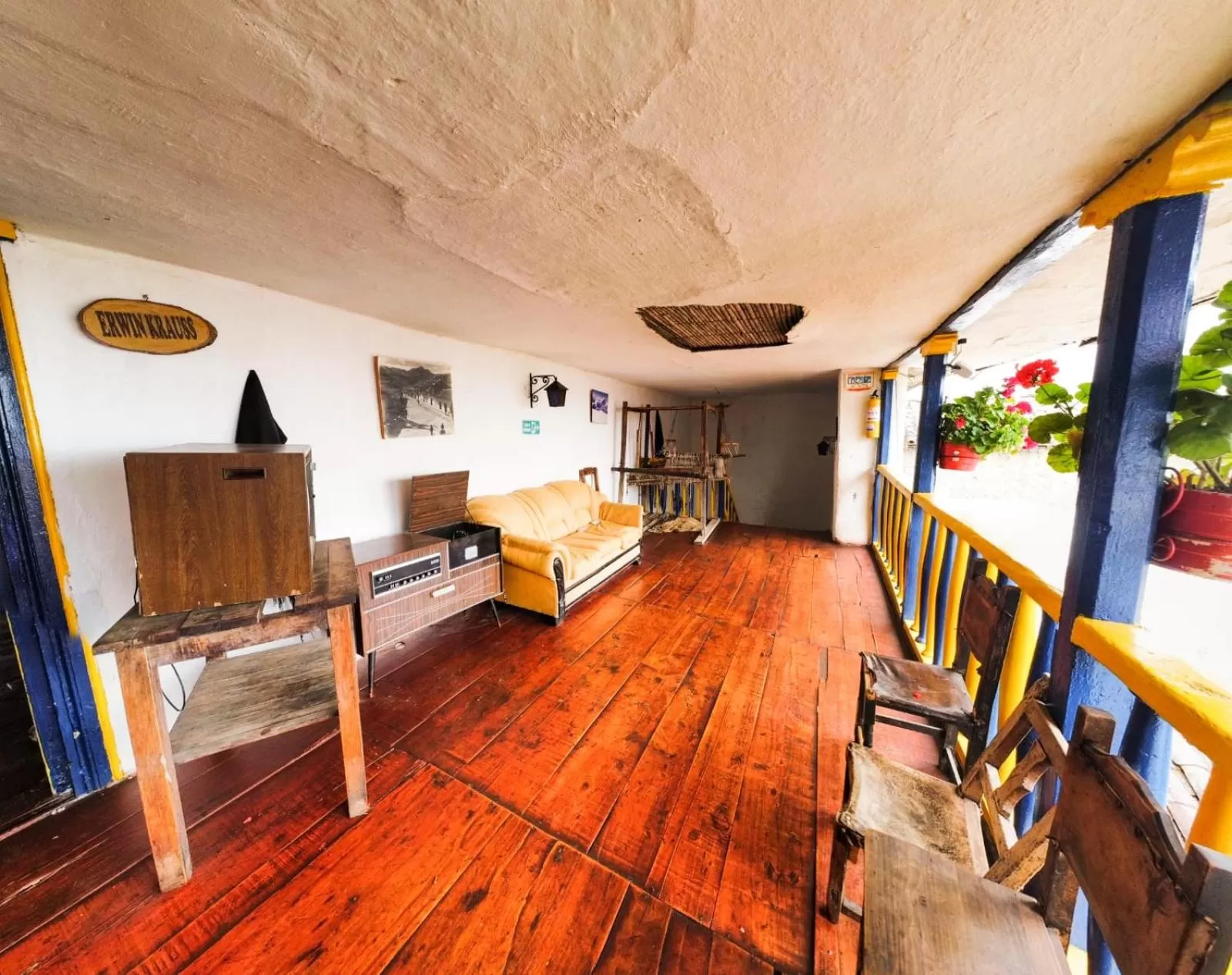 Bed in Hotel Museo la Posada del Molino