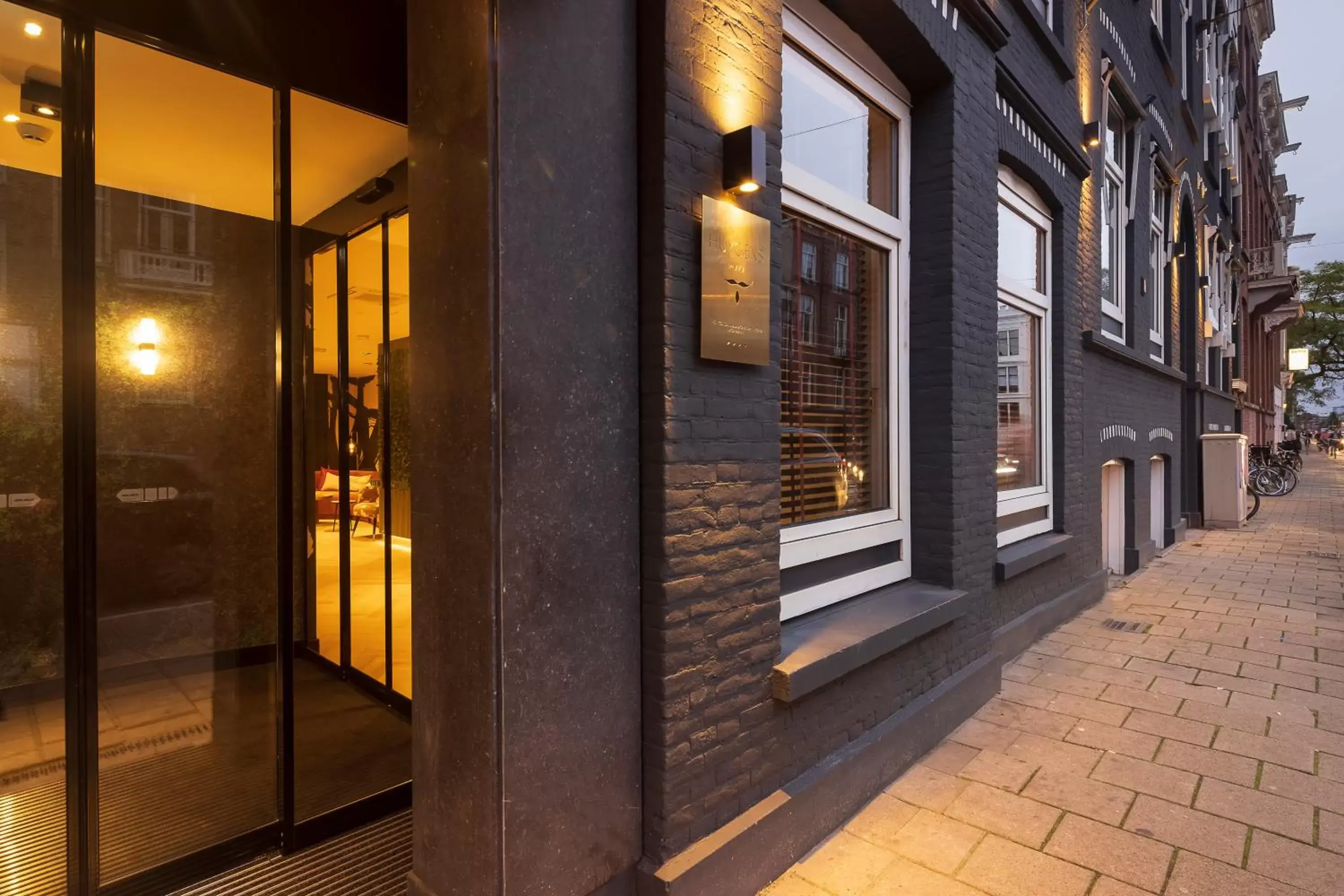 Property building in Huygens Place Amsterdam