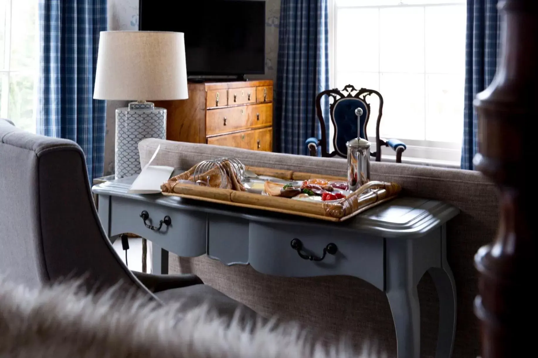 Living room in Tickton Grange Hotel