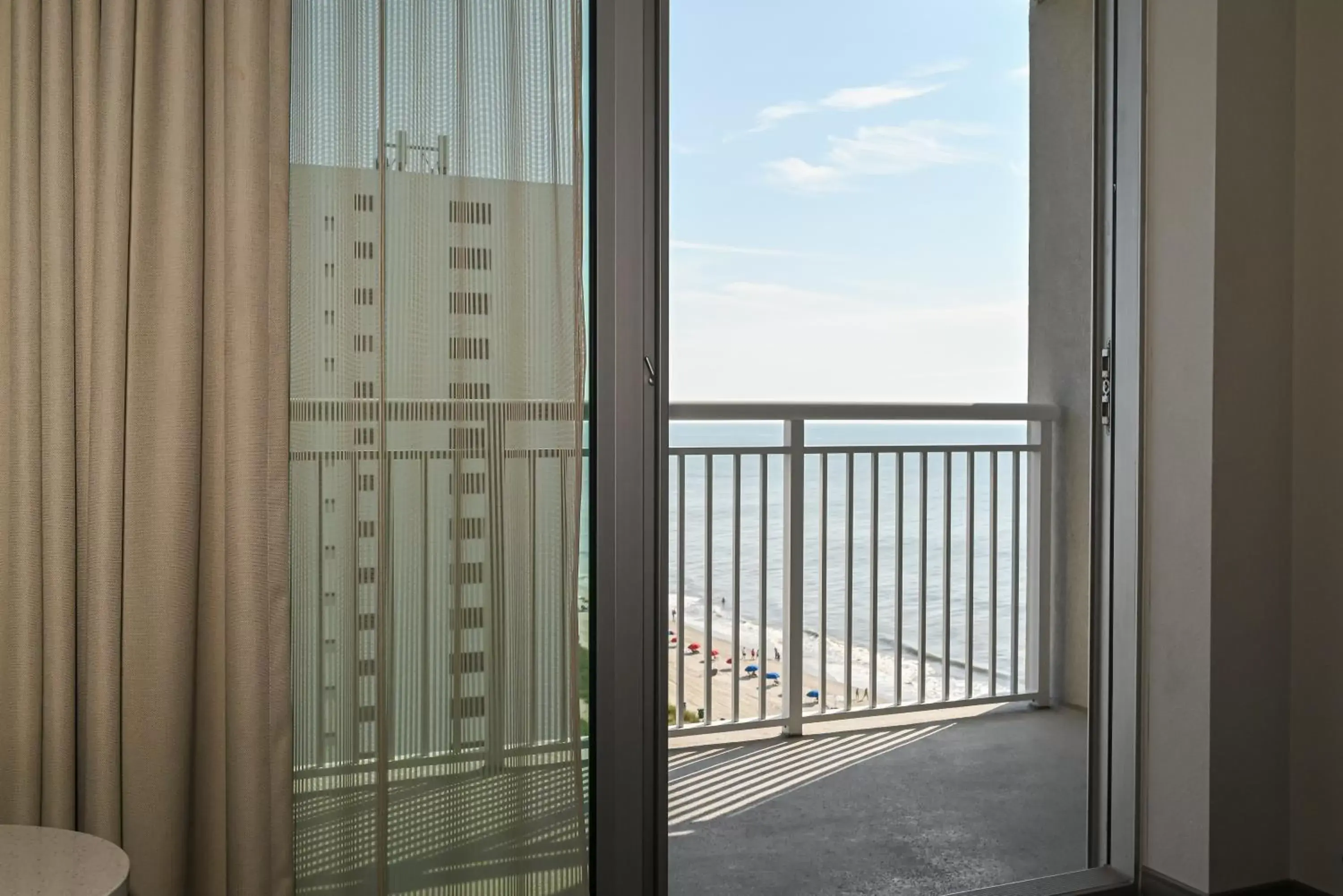 Balcony/Terrace in Residence Inn by Marriott Myrtle Beach Oceanfront