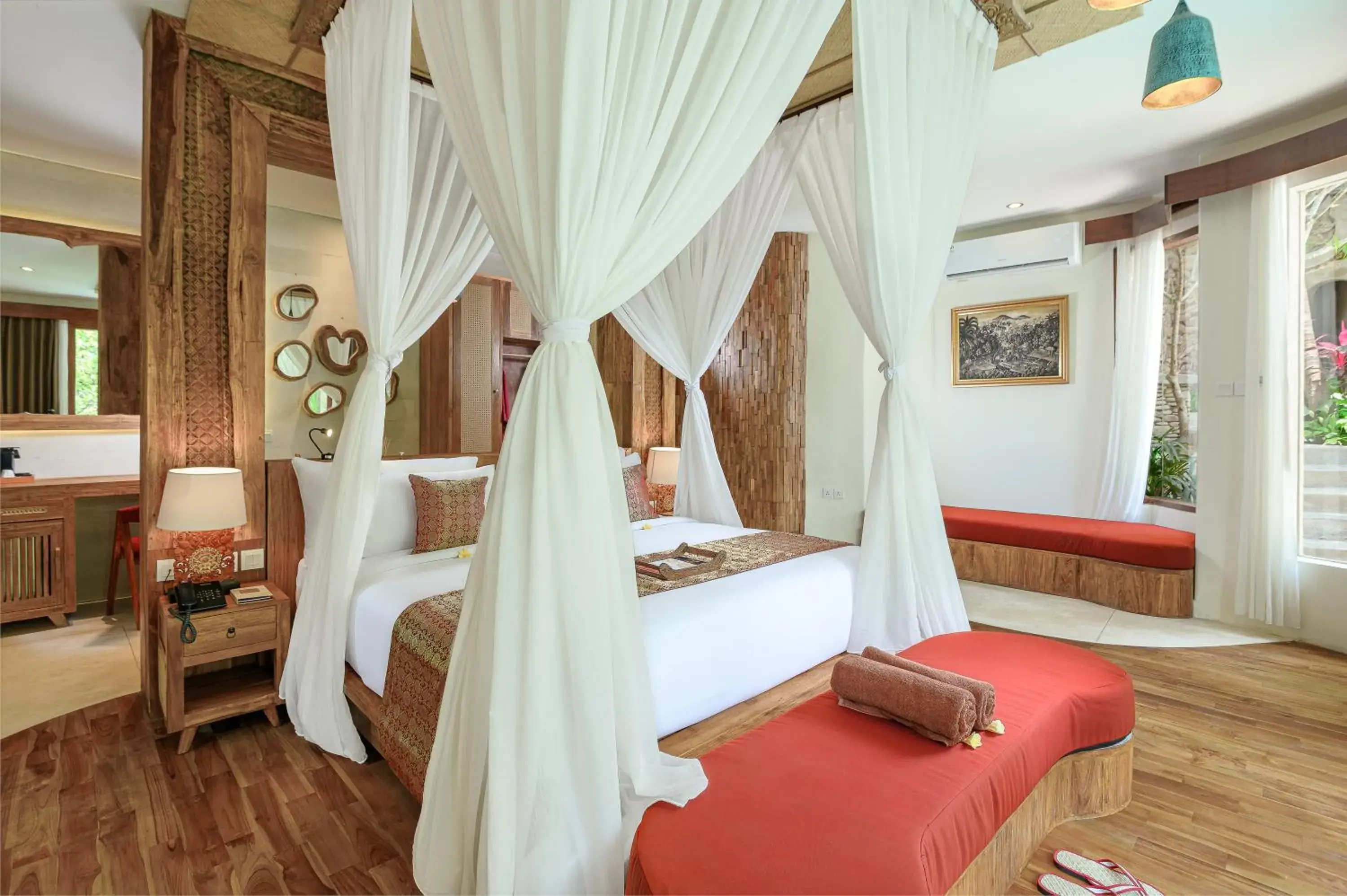 Bedroom, Bed in The Udaya Resorts and Spa