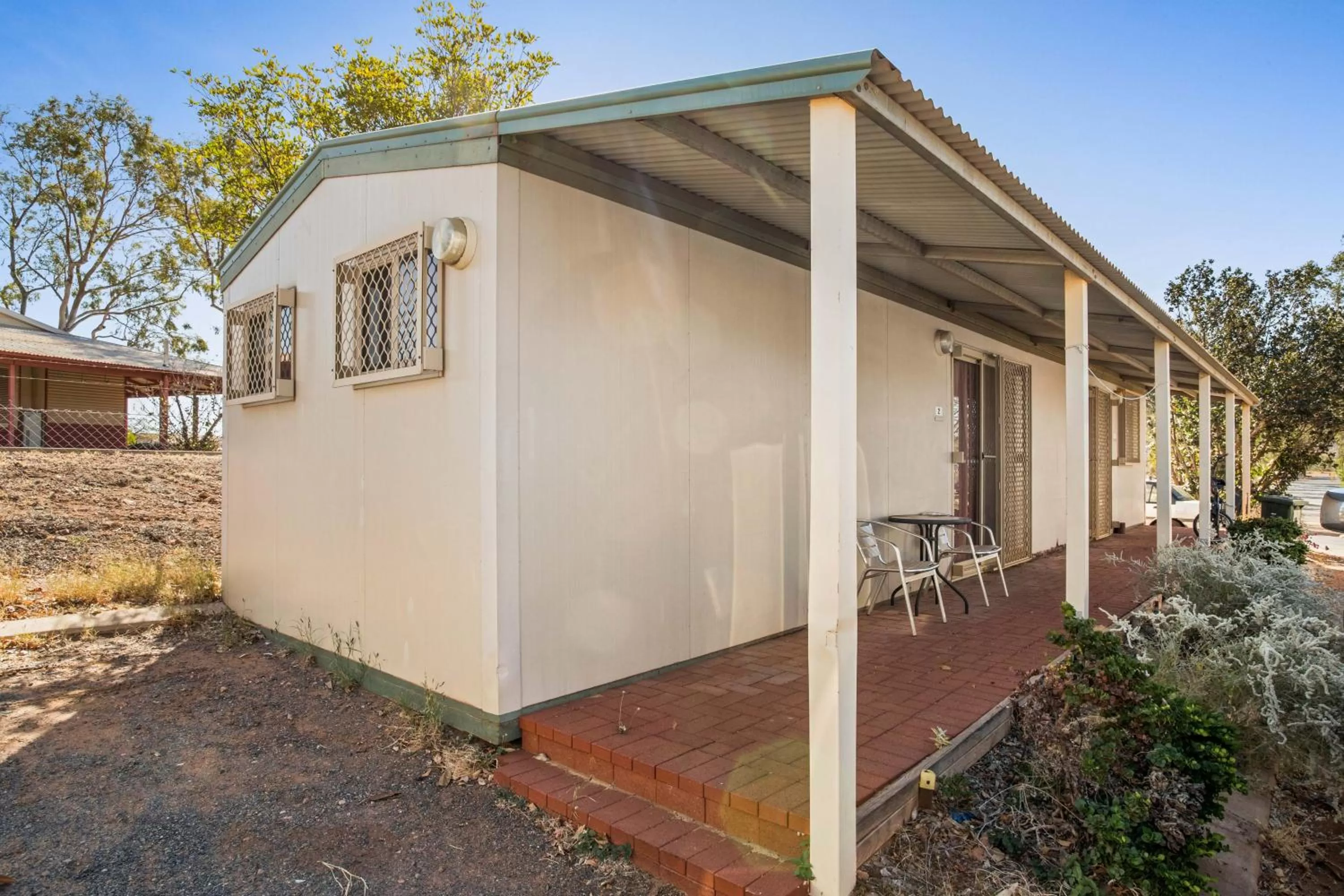 Property building in AAOK Karratha Caravan Park