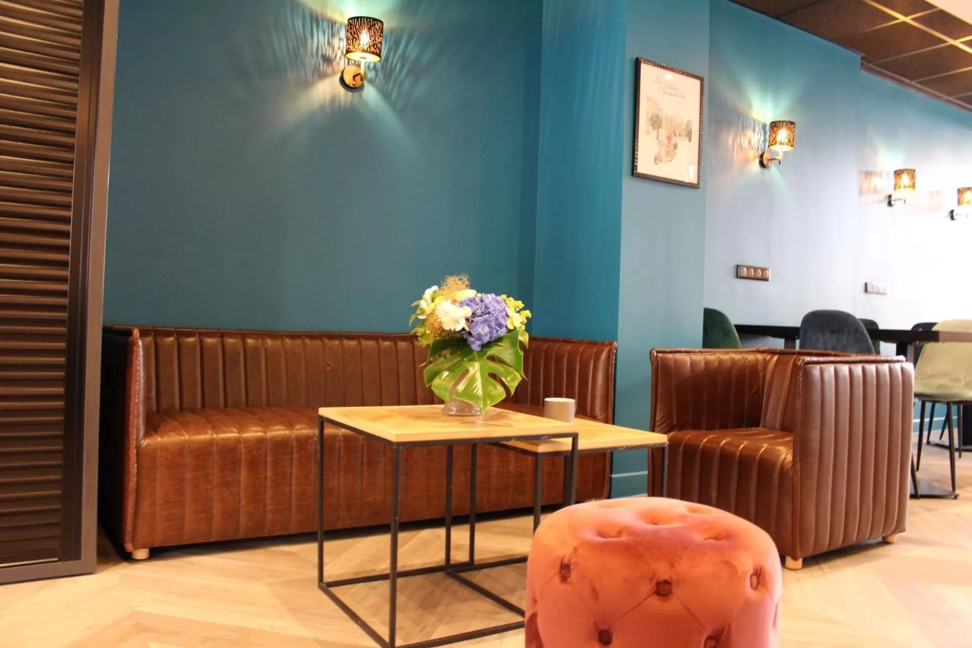 Living room in Hotel de Champagne