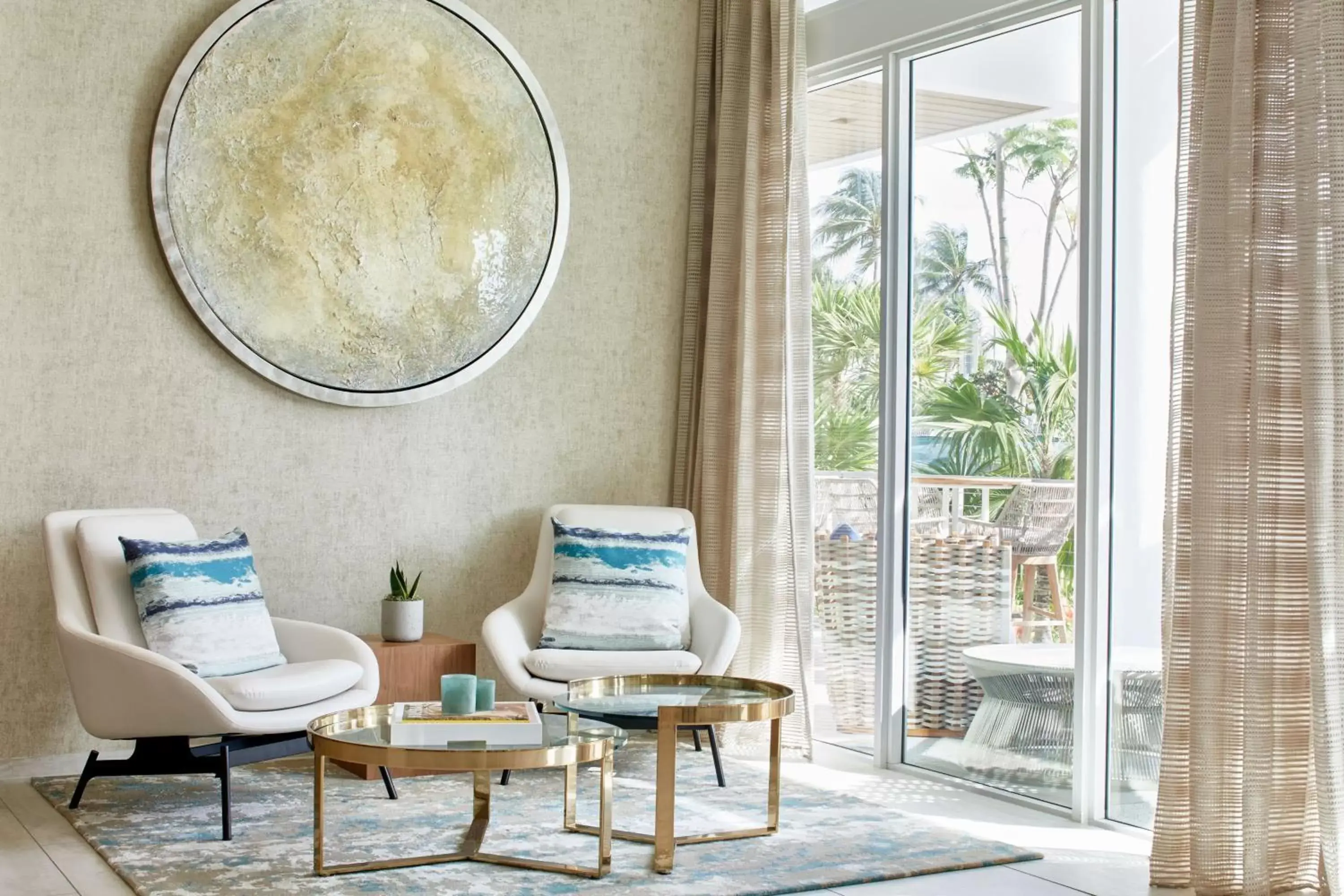 Lobby or reception, Seating Area in AC Hotel by Marriott Fort Lauderdale Beach