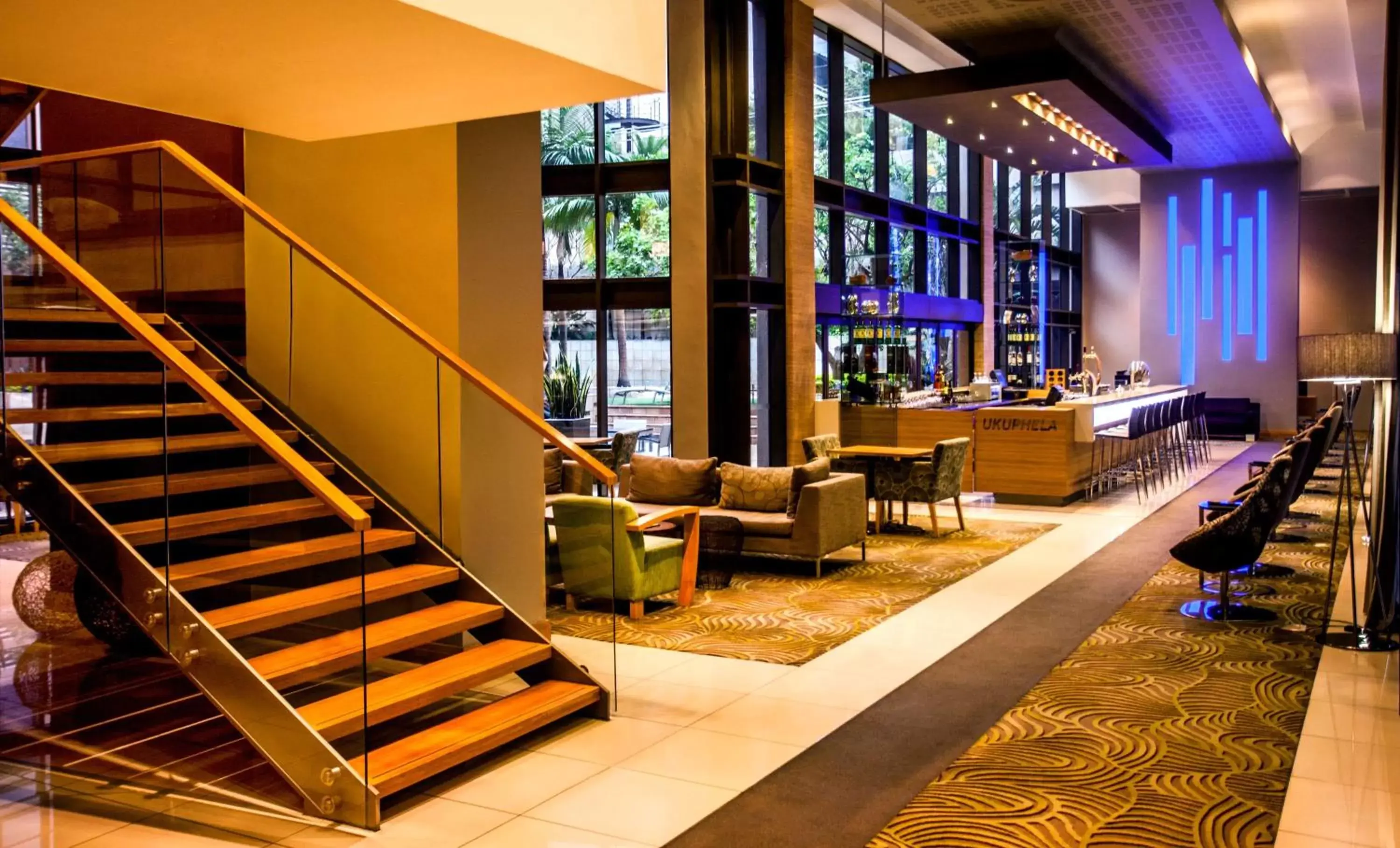 Lounge or bar, Lobby/Reception in Garden Court Umhlanga