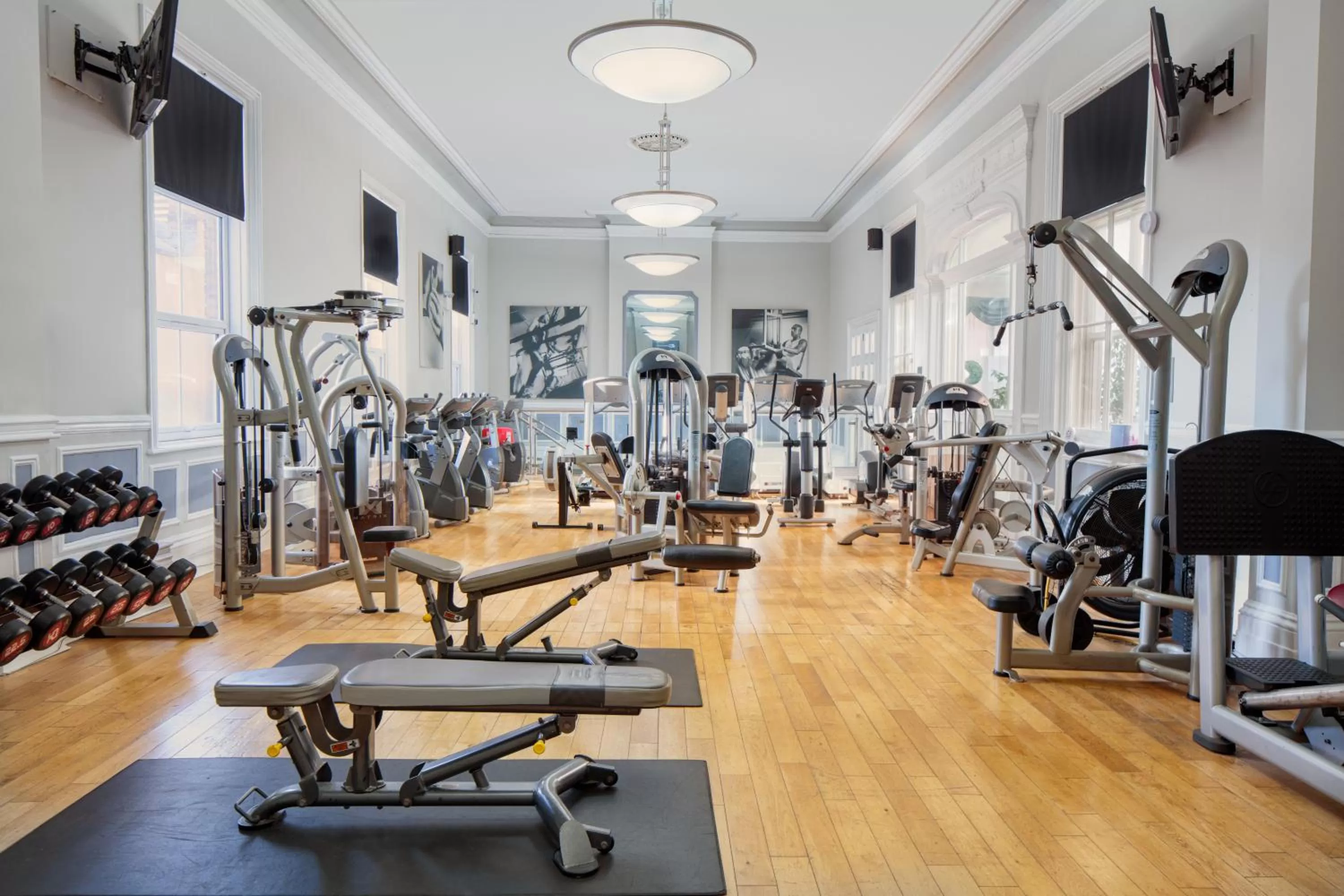 Fitness centre/facilities in The Worcester Whitehouse Hotel