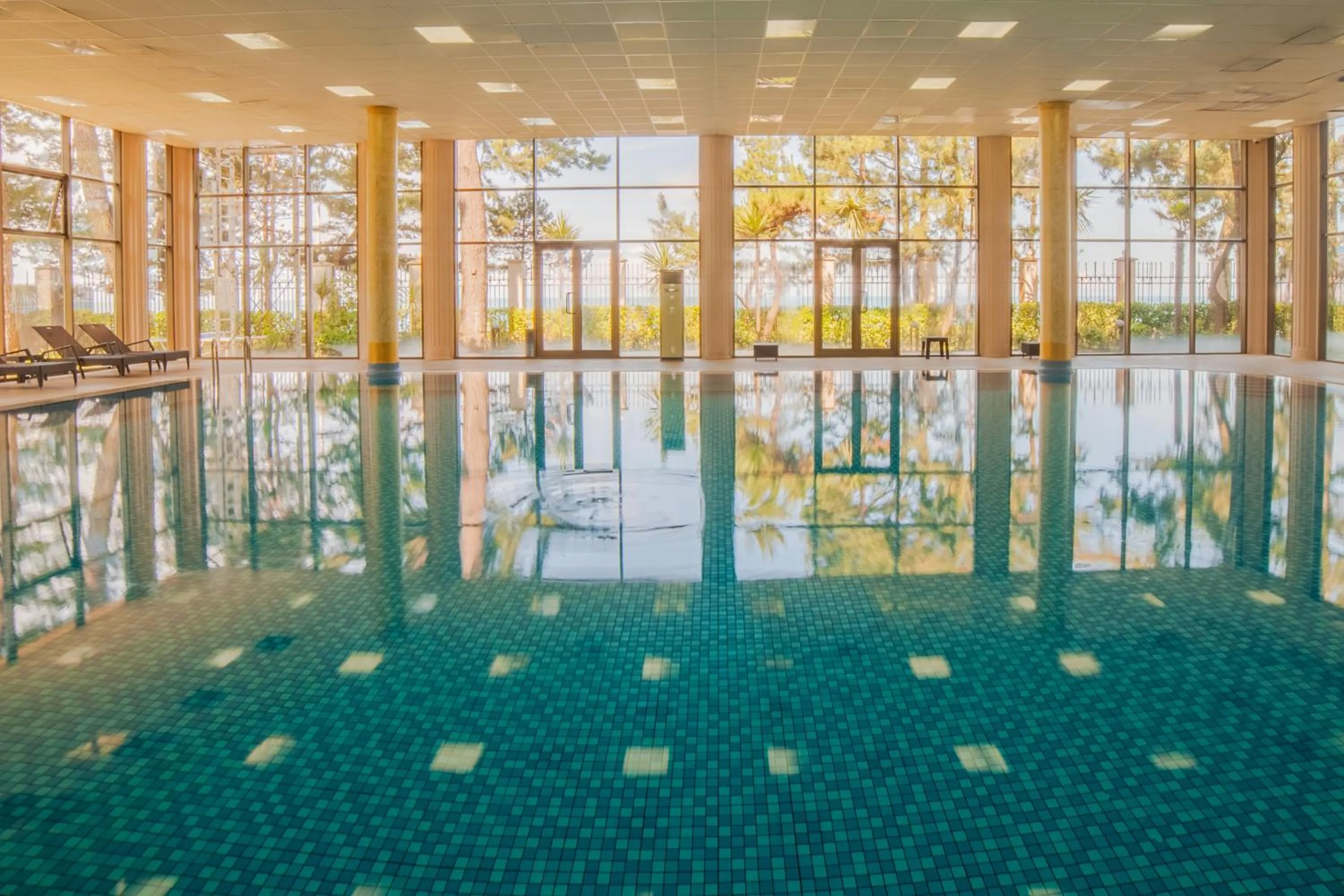 Swimming pool in Kobuleti Georgia Palace Hotel & Spa