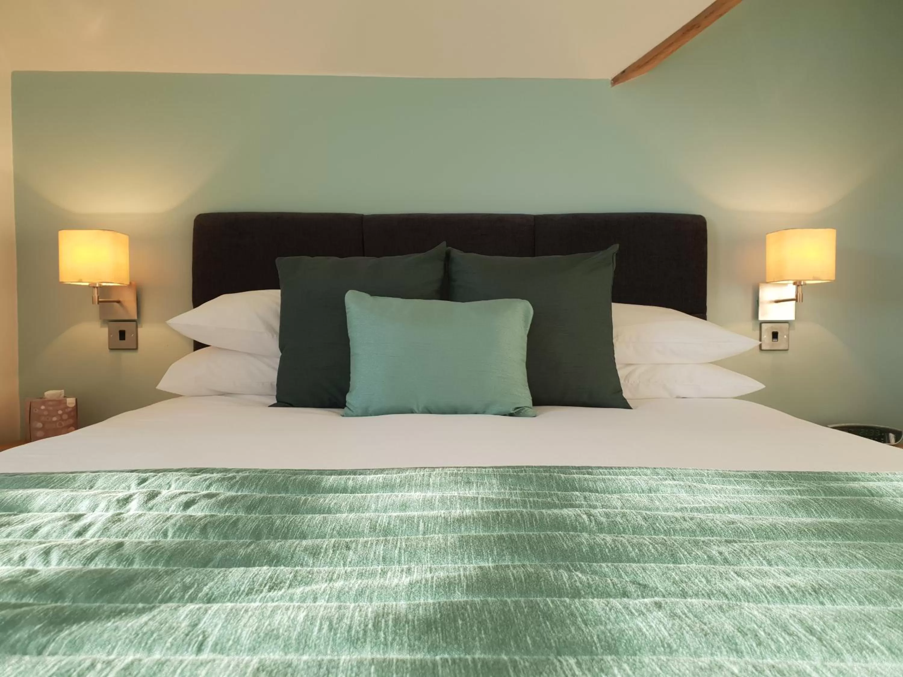 Bed in Compston House B & B