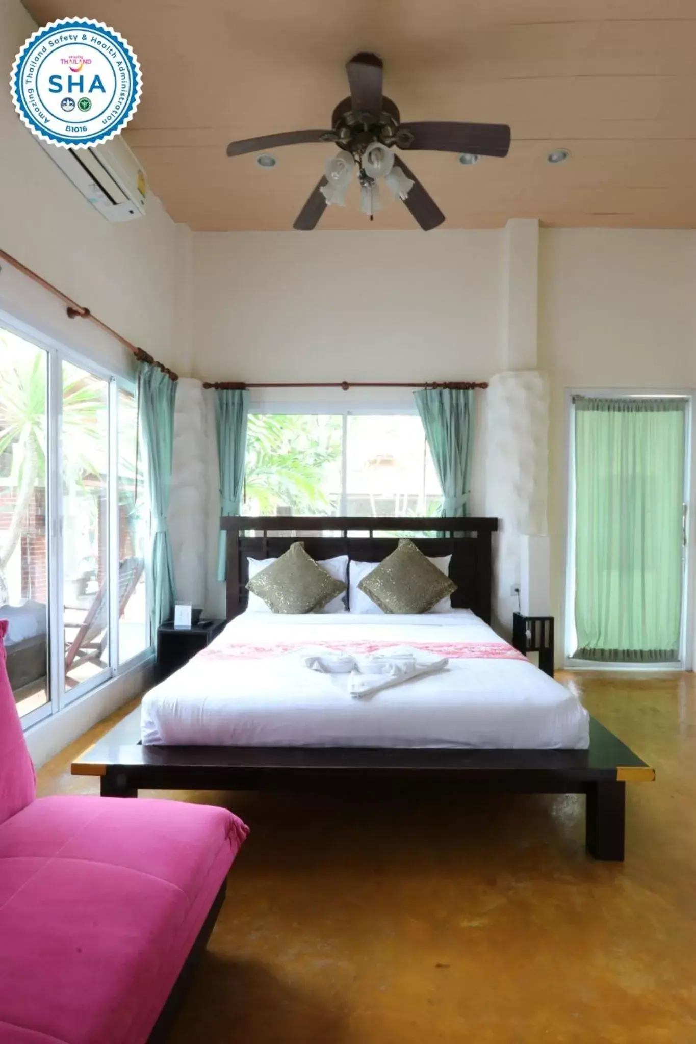 Bedroom, Bed in My Way Hua Hin Music Hotel SHA Extra Plus