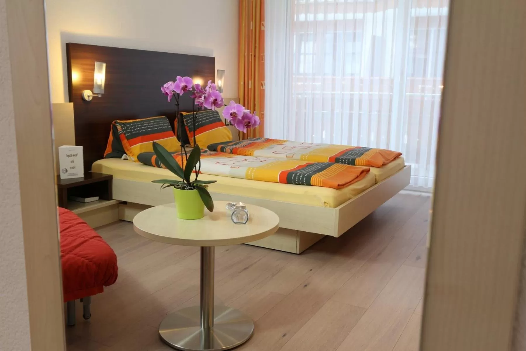 Bedroom, Bed in Feehof