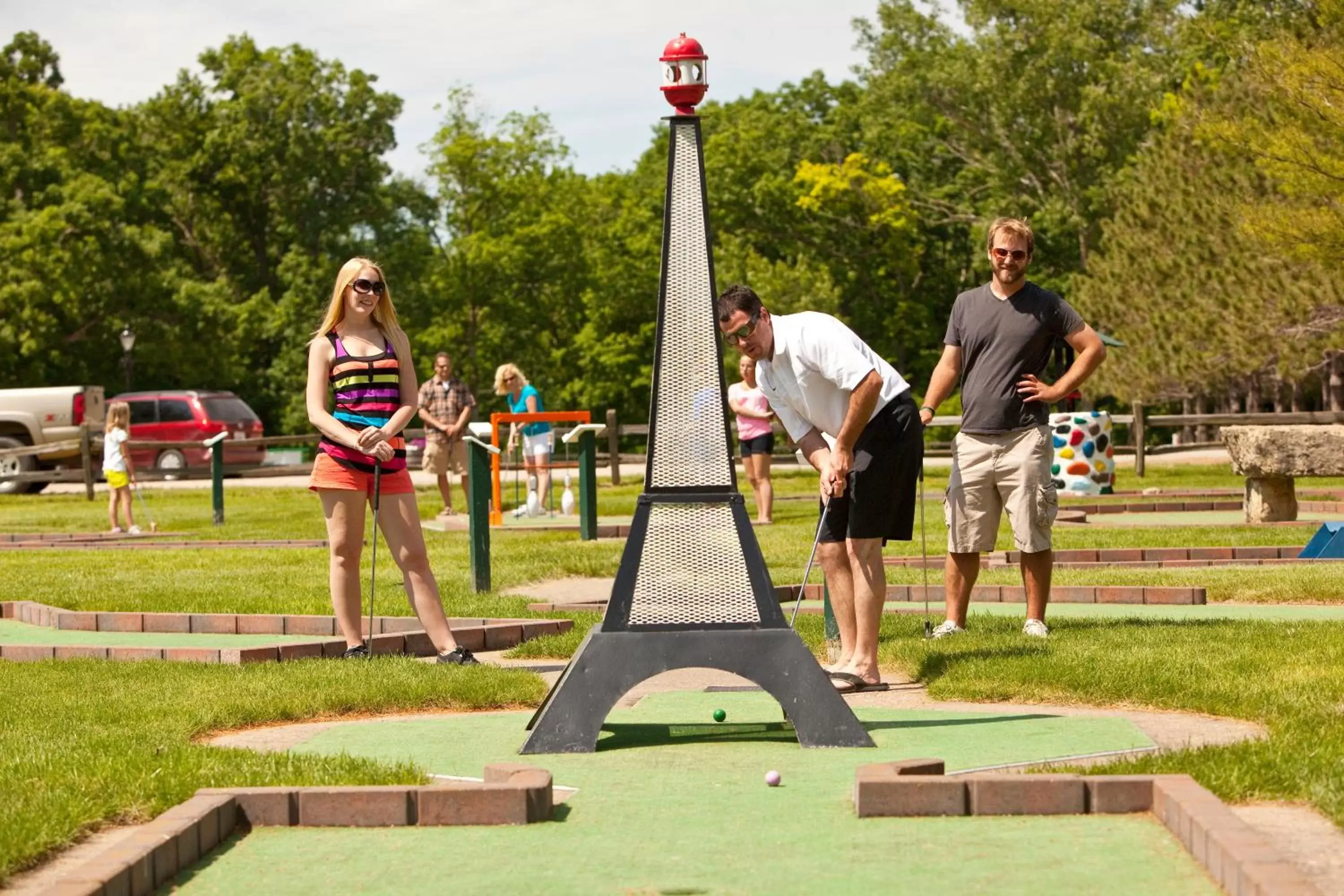 Minigolf in Chestnut Mountain Resort