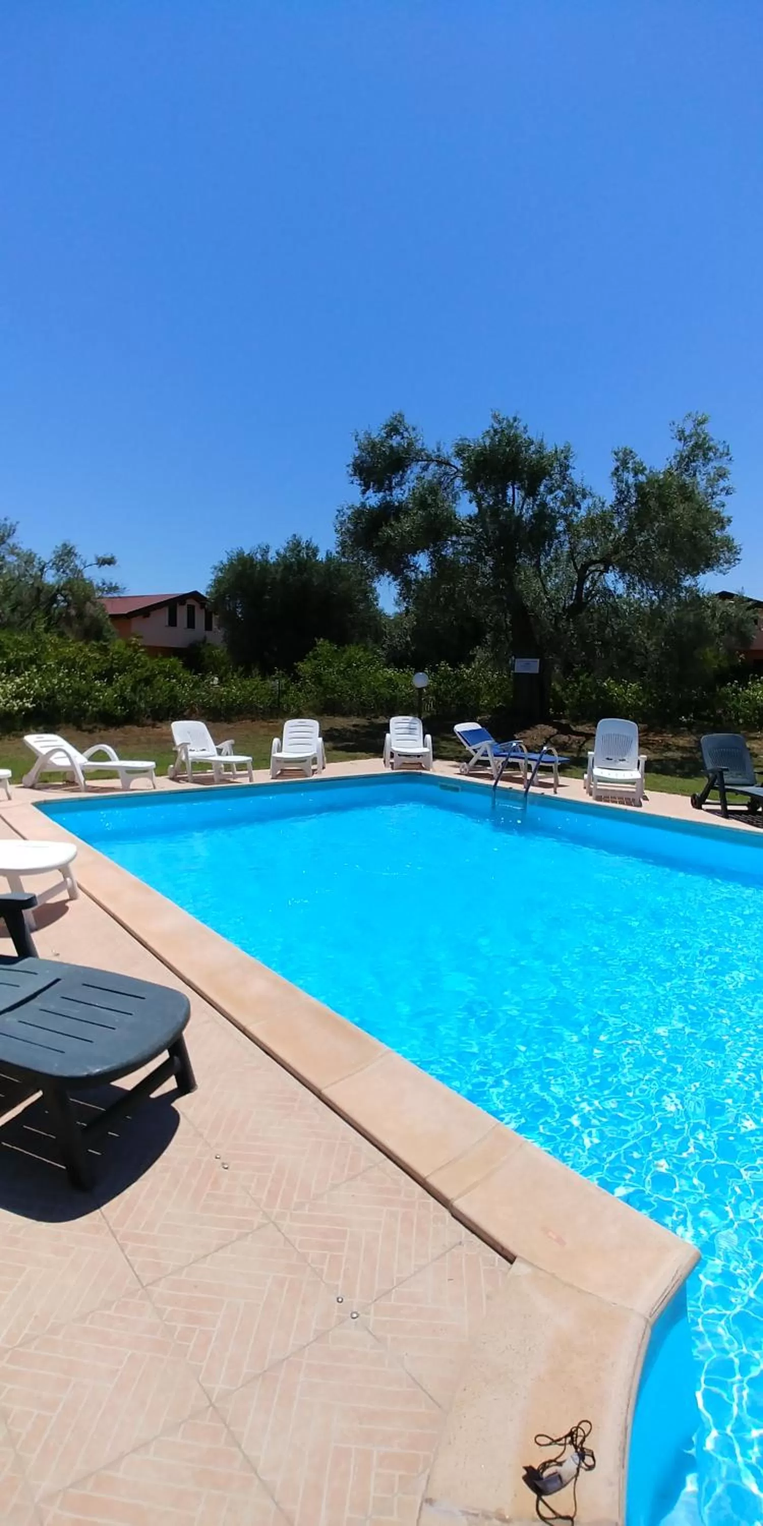 Pool view in La Piana degli Ulivi