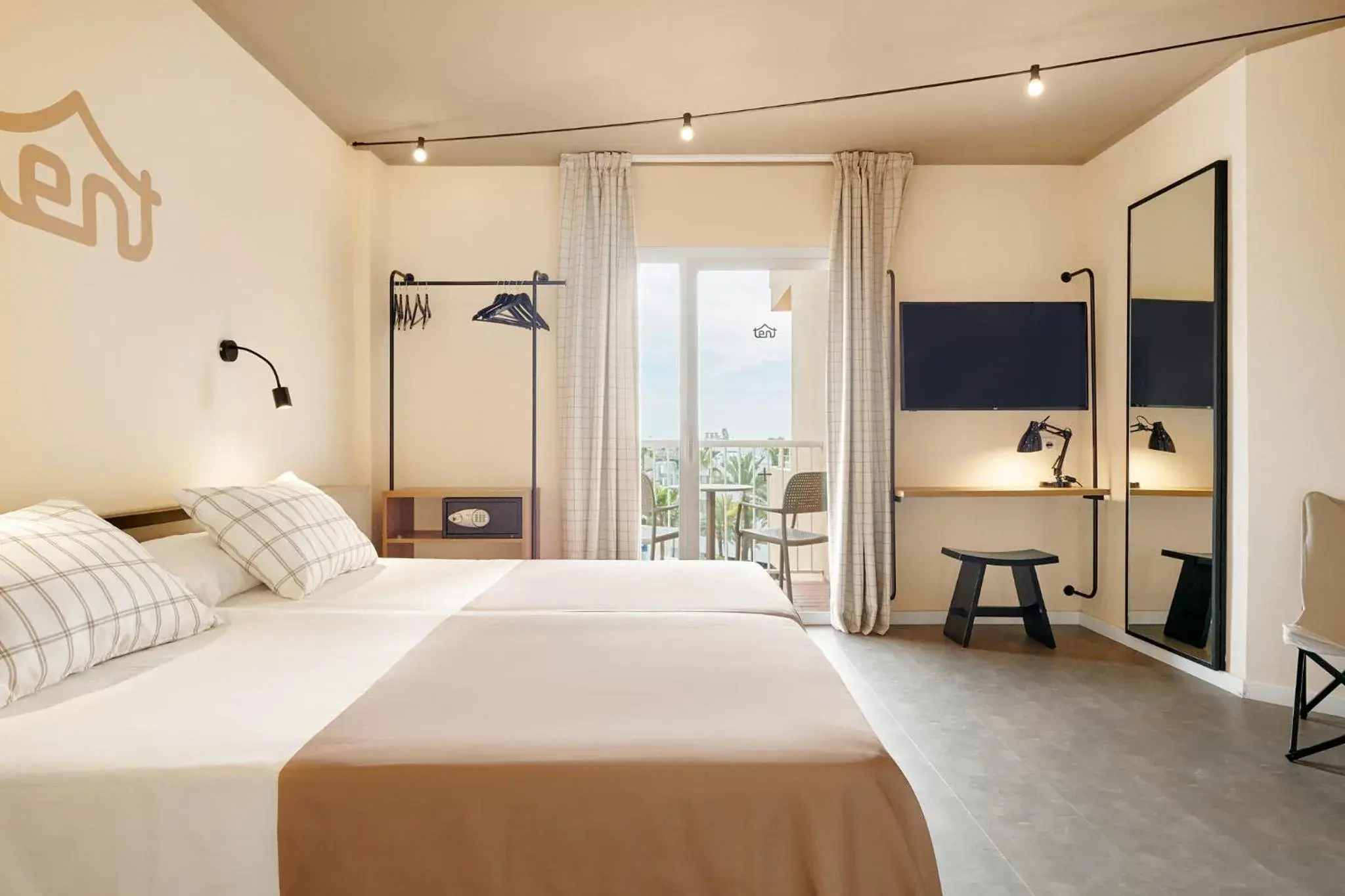 Photo of the whole room, Bed in tent Palmanova Photo of the whole room, Bed in tent Palmanova