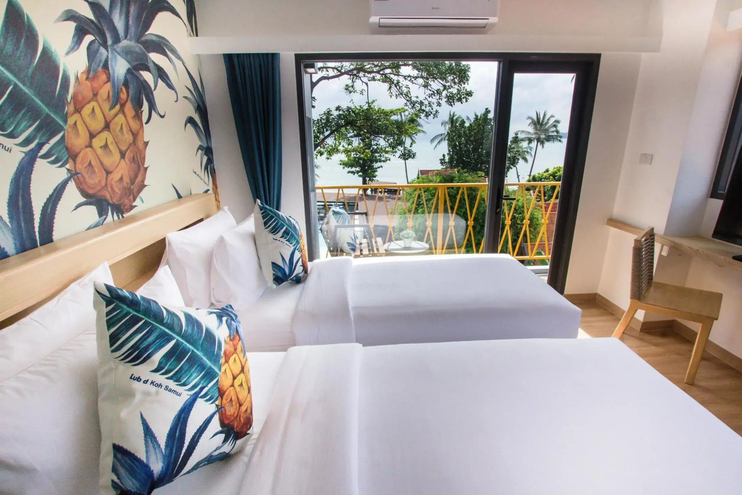 Bed in Lub d Koh Samui Chaweng Beach - SHA Extra Plus