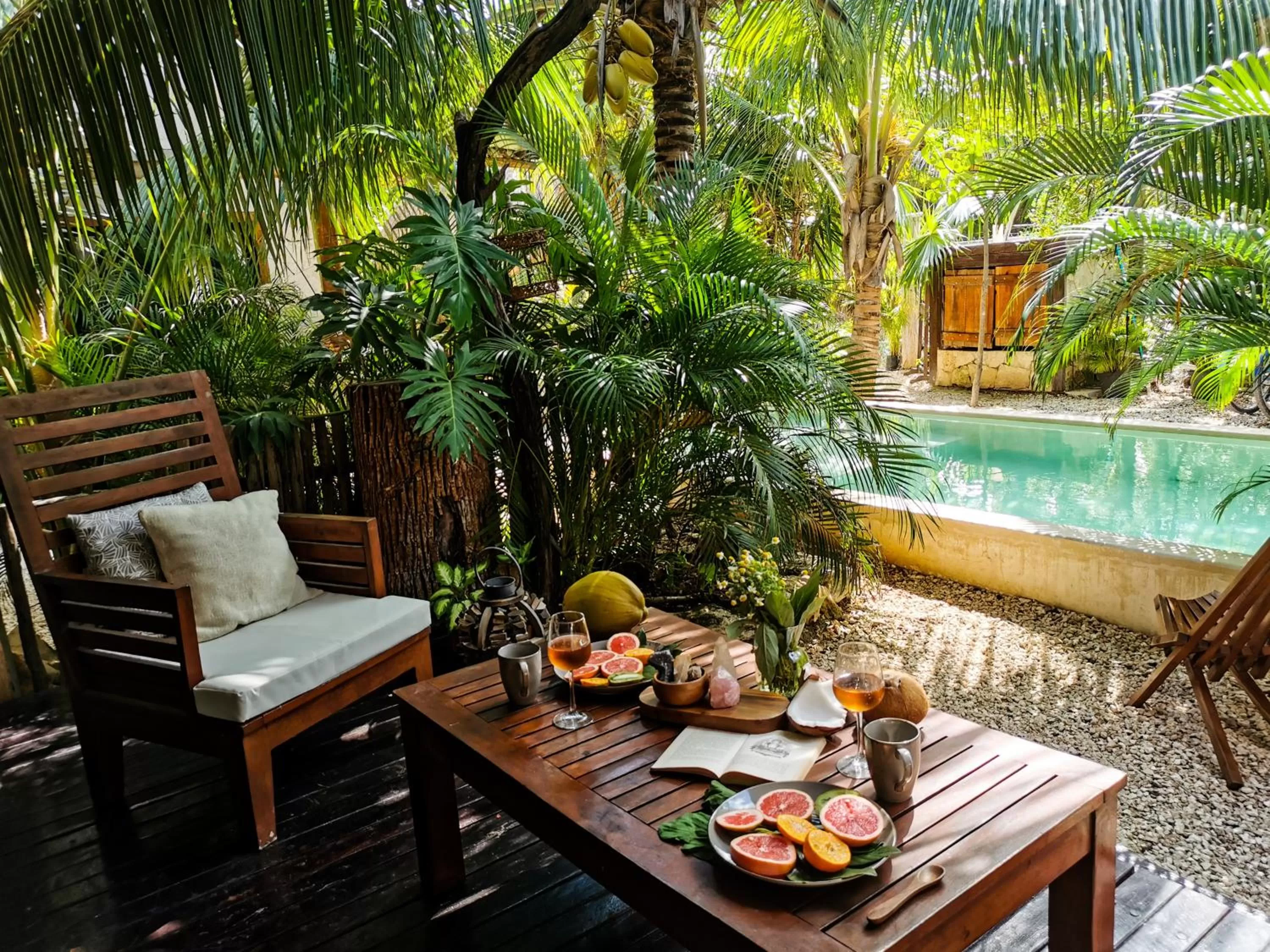 Patio in Suites Tulum