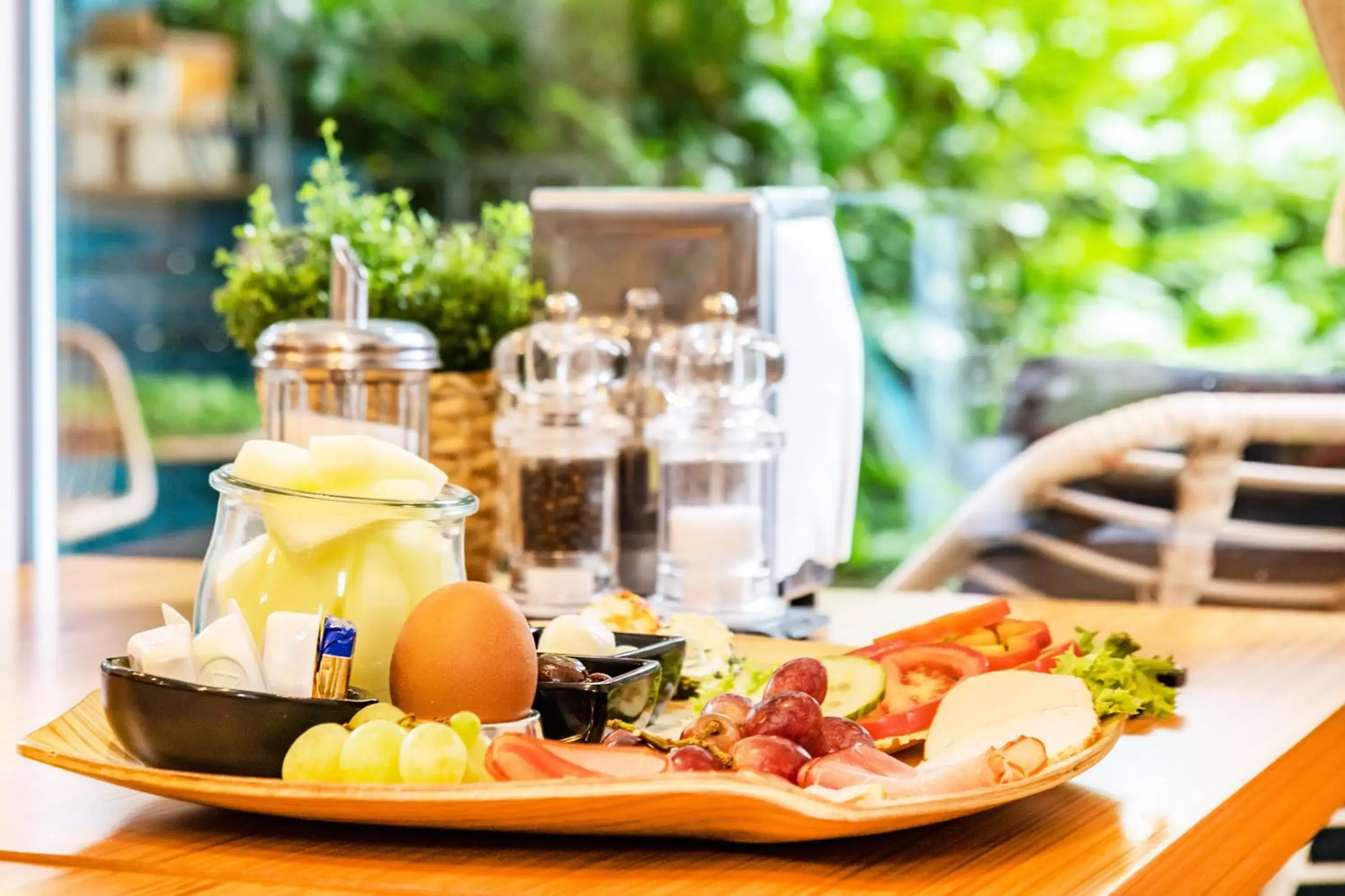 Food and drinks in Hotel Fürst Garden