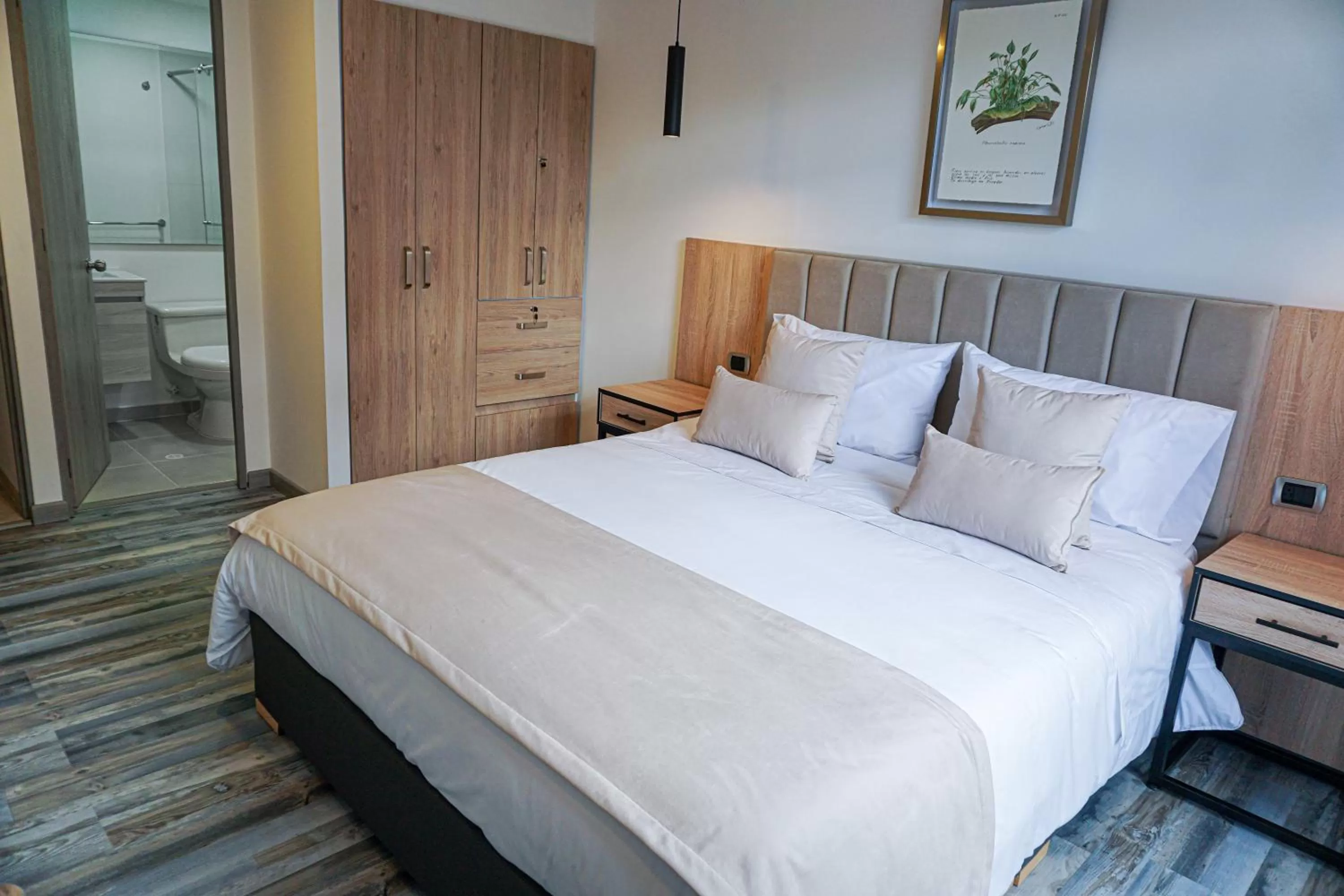 Bed in 86 suites