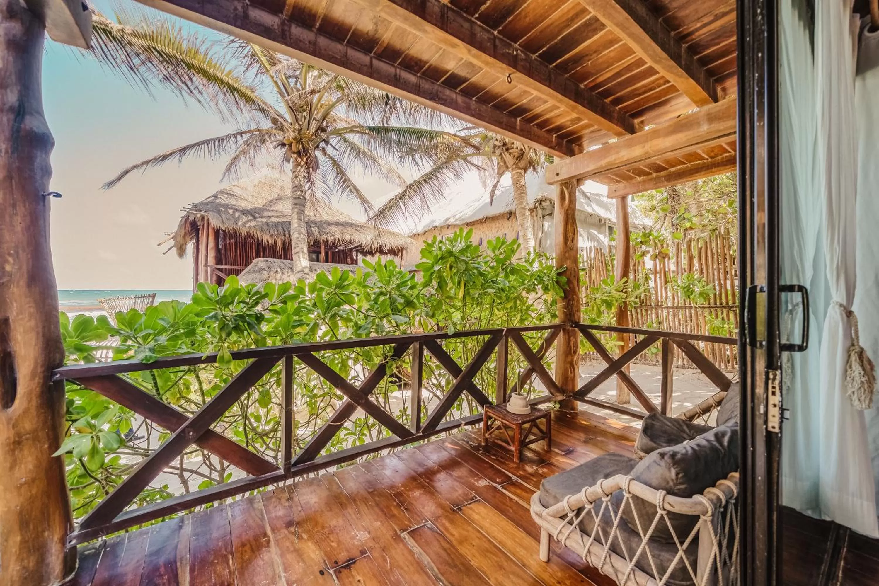 View (from property/room), Balcony/Terrace in Hotelito Azul