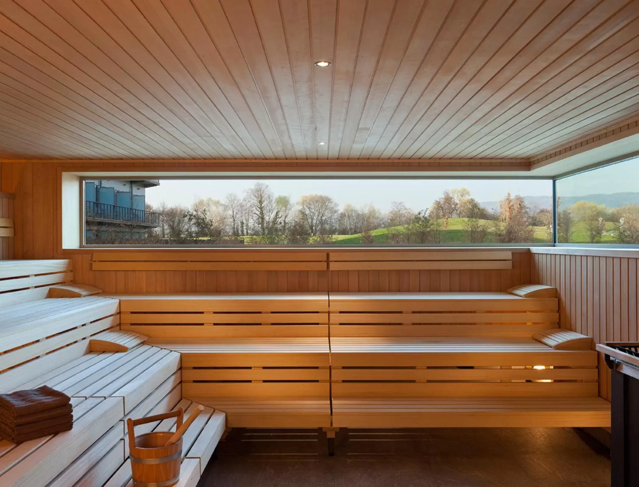 Sauna in Hôtel Barrière Ribeauvillé