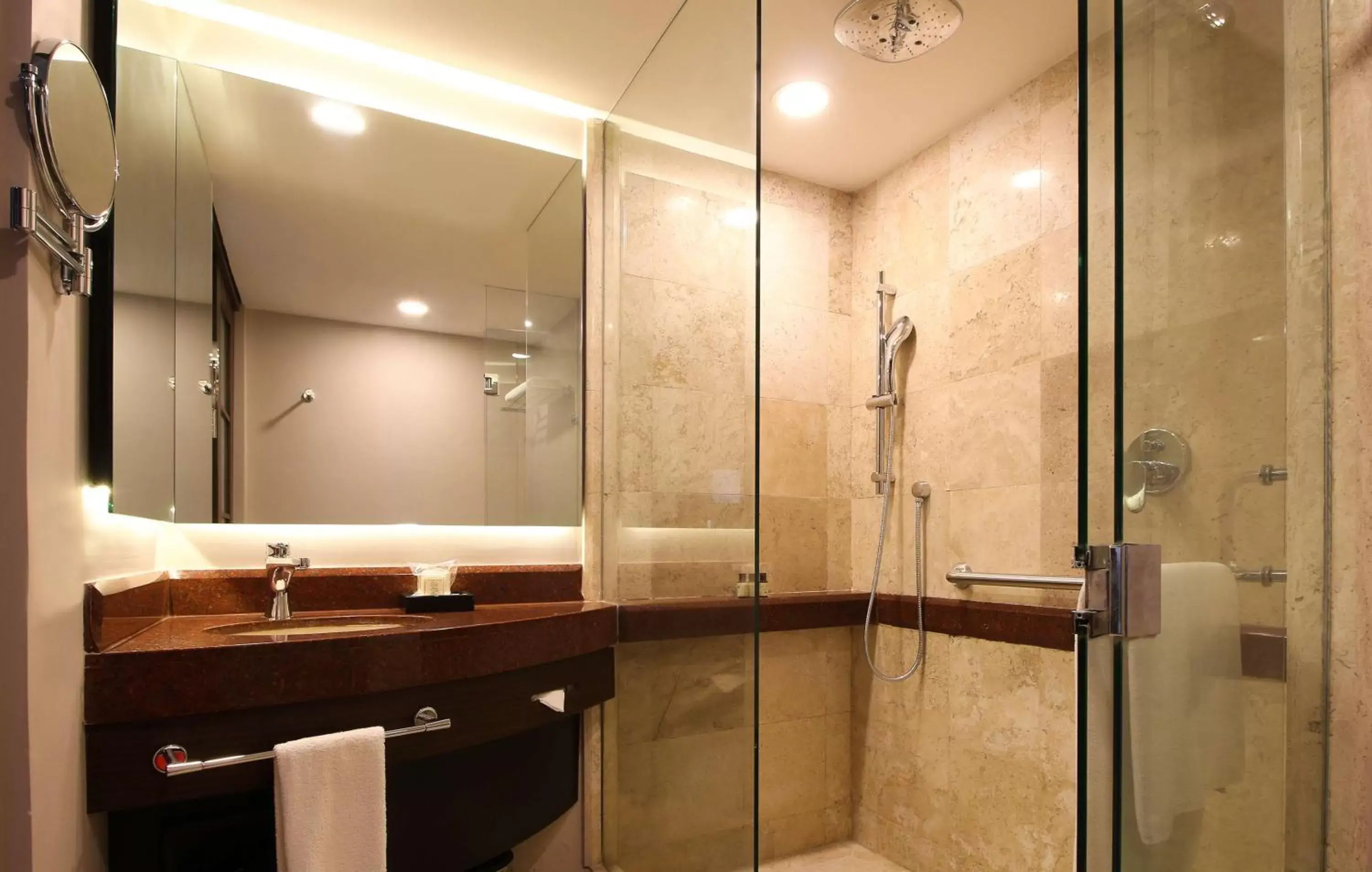 Bathroom in Hyatt Regency Villahermosa Bathroom in Hyatt Regency Villahermosa