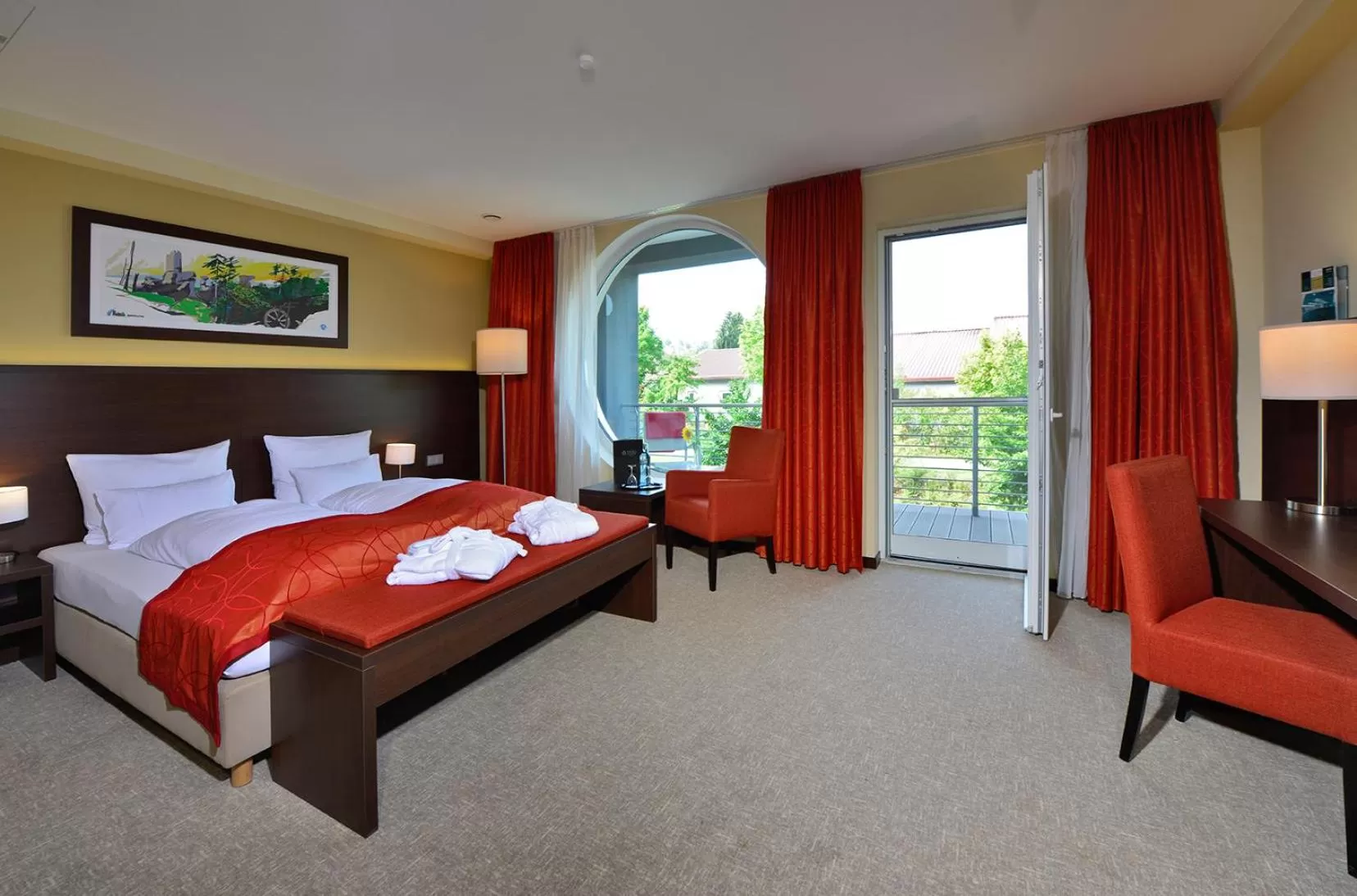 Photo of the whole room, Bed in Aribo Hotel