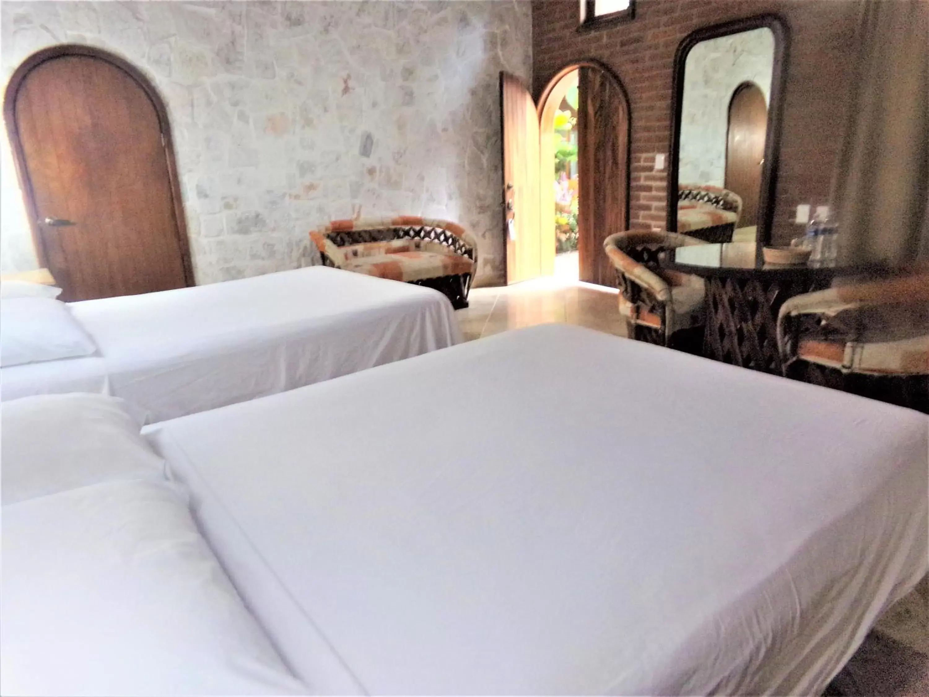 Bed in Hotel Casa de Lirio Diamante