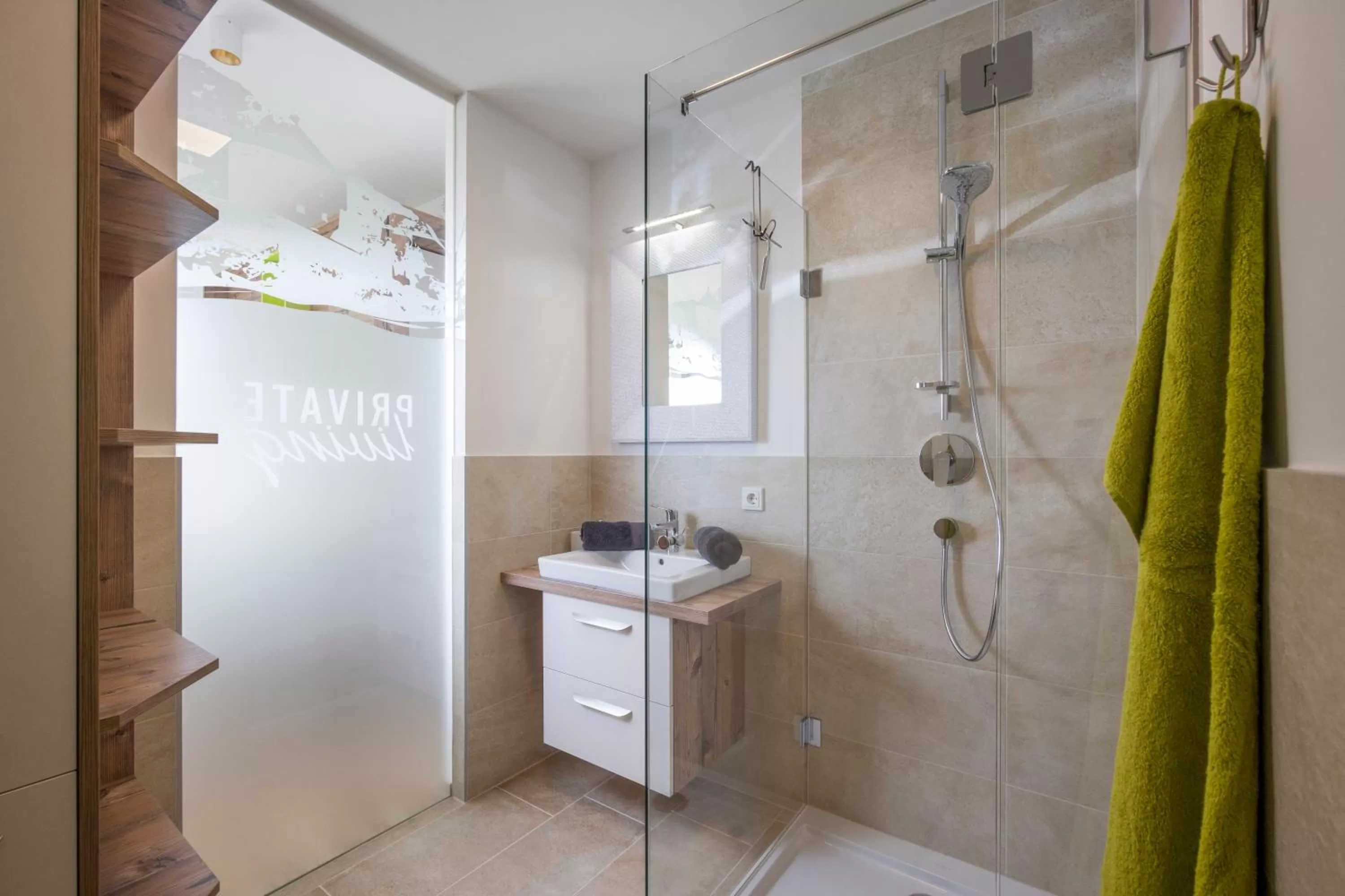 Bathroom in Private Living Apartments