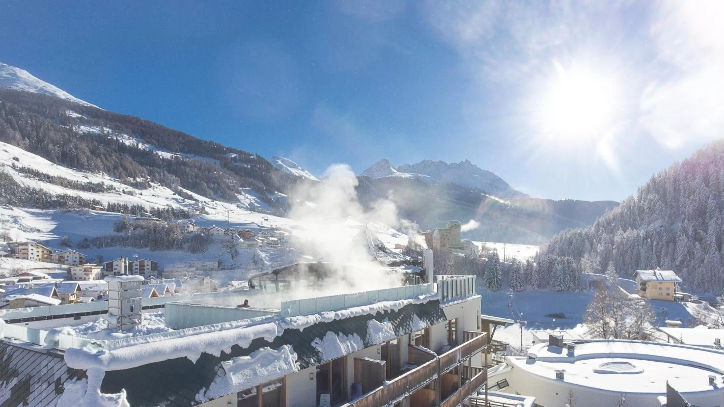 Swimming pool in Wellnesshotel Mein Almhof Superior