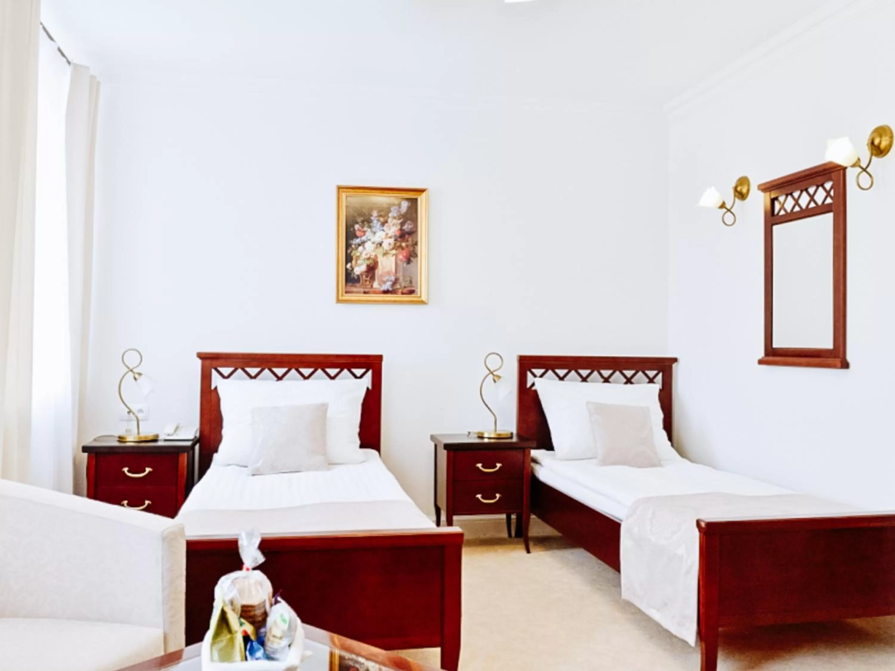 Bed in Hotel Koloseum