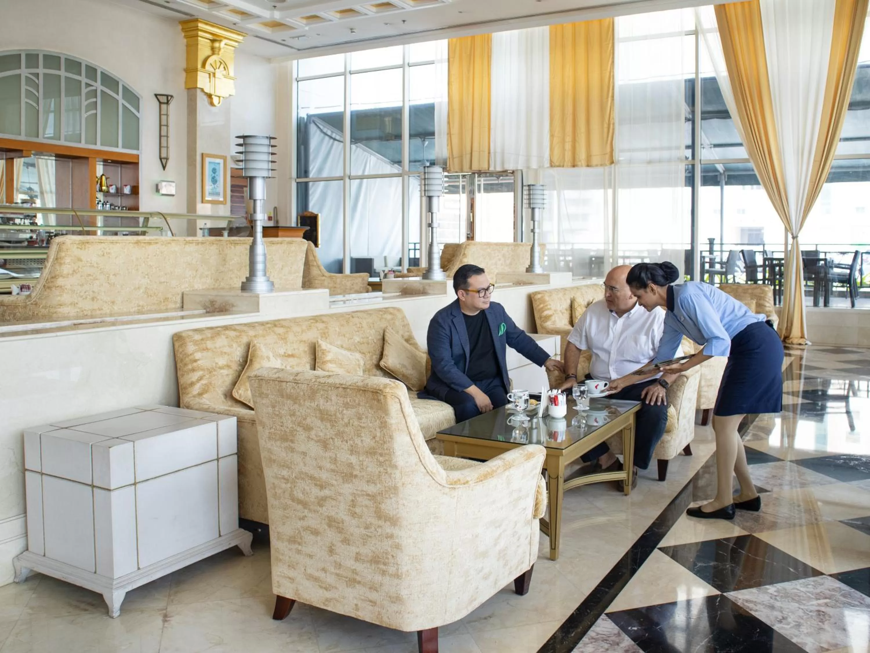 Restaurant/places to eat in Corniche Hotel Sharjah