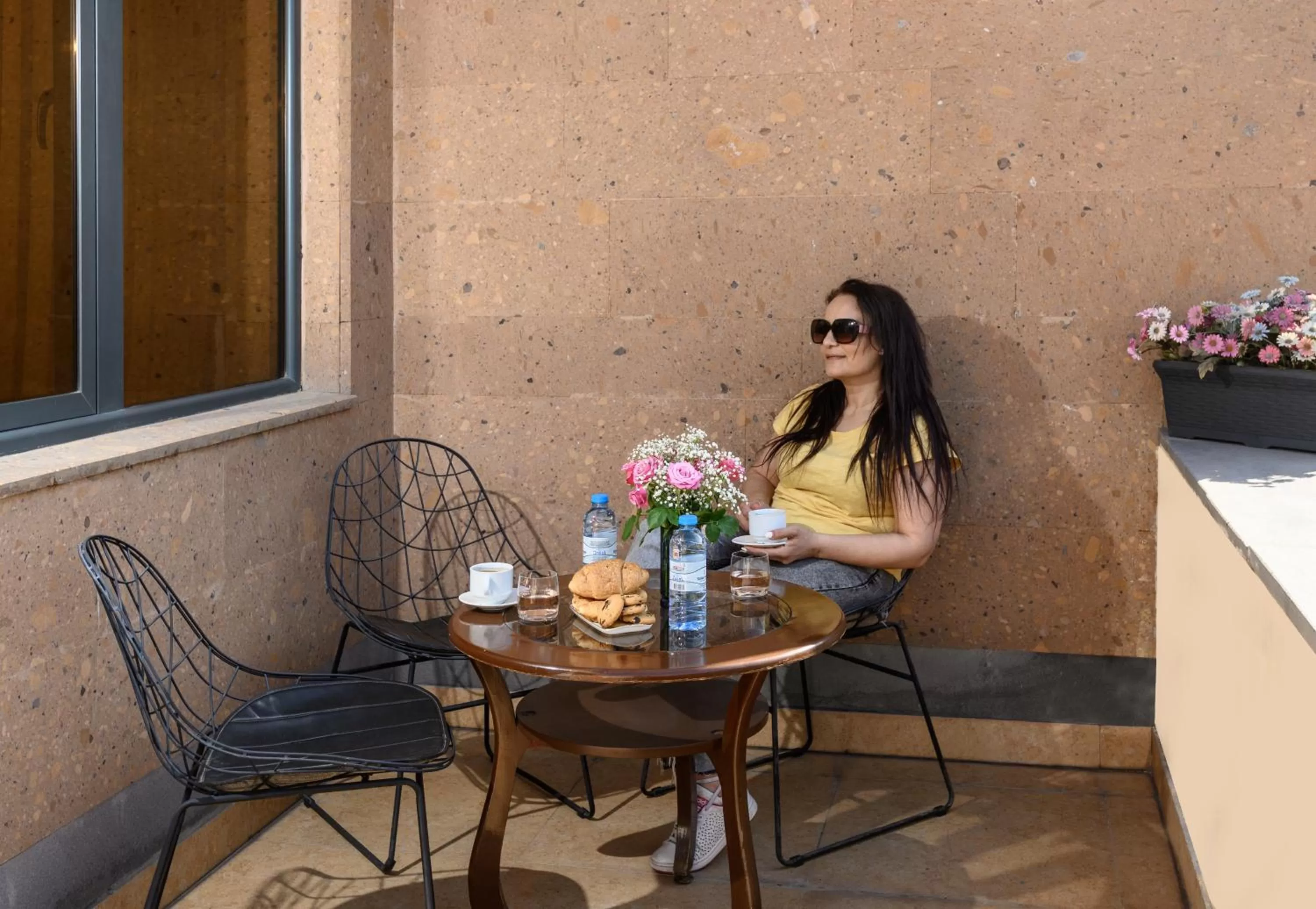 Balcony/Terrace in Royal Plaza by Stellar Hotels, Yerevan