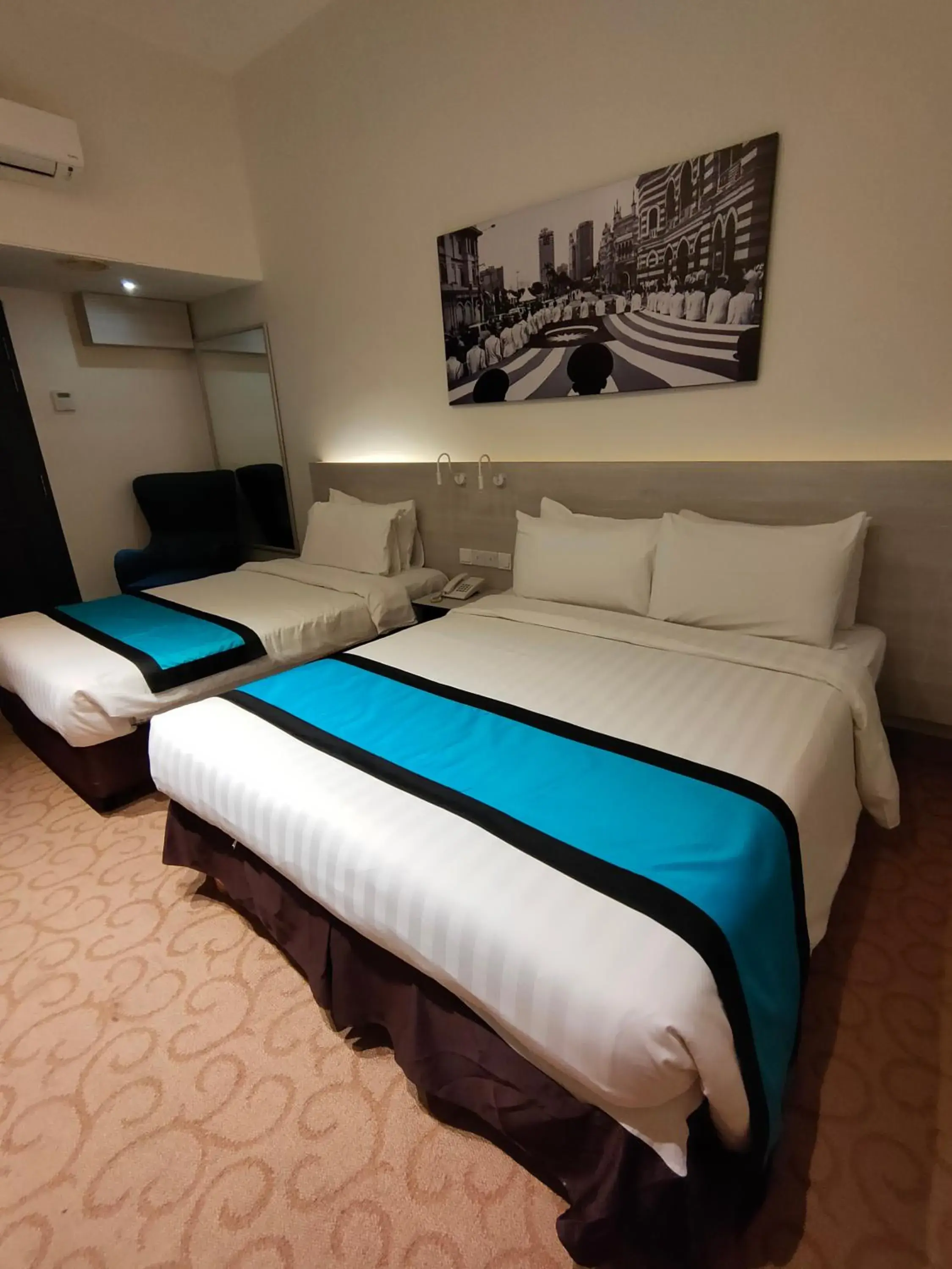 Bedroom, Bed in Koptown EDC Hotel Kuala Lumpur