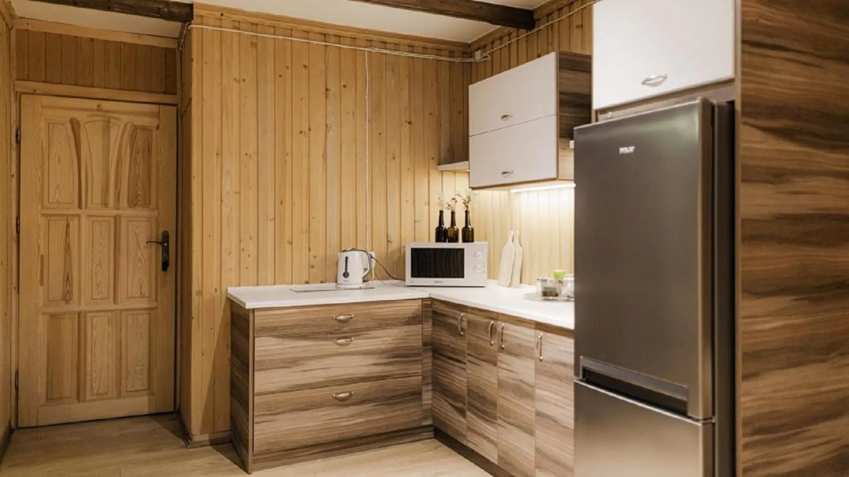 Communal kitchen in Chata u Bronka