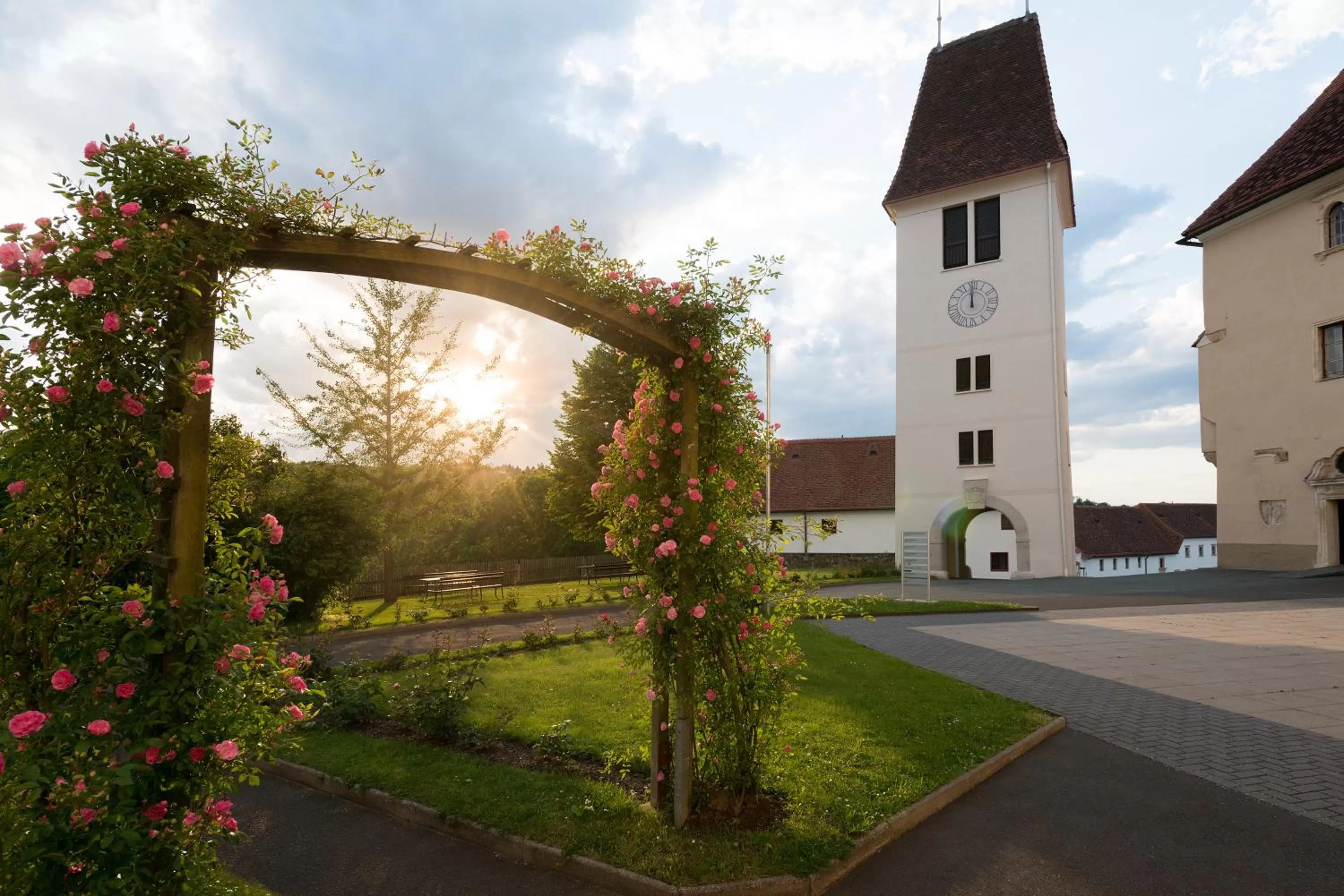 Facade/entrance in Schloss Seggau