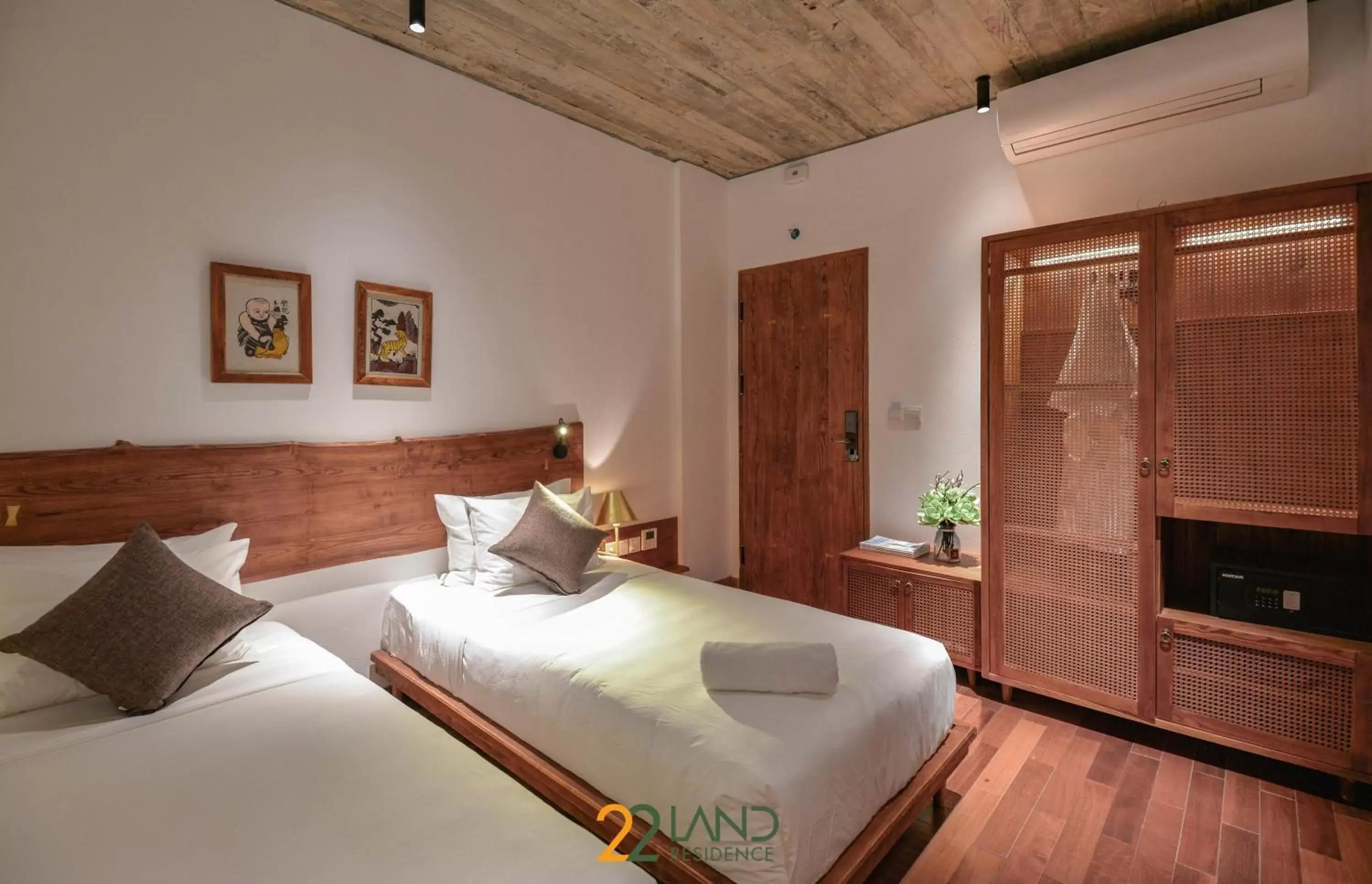 Deluxe Double or Twin Room with Balcony in 22Land Hotel & Residence Deluxe Double or Twin Room with Balcony in 22Land Hotel & Residence