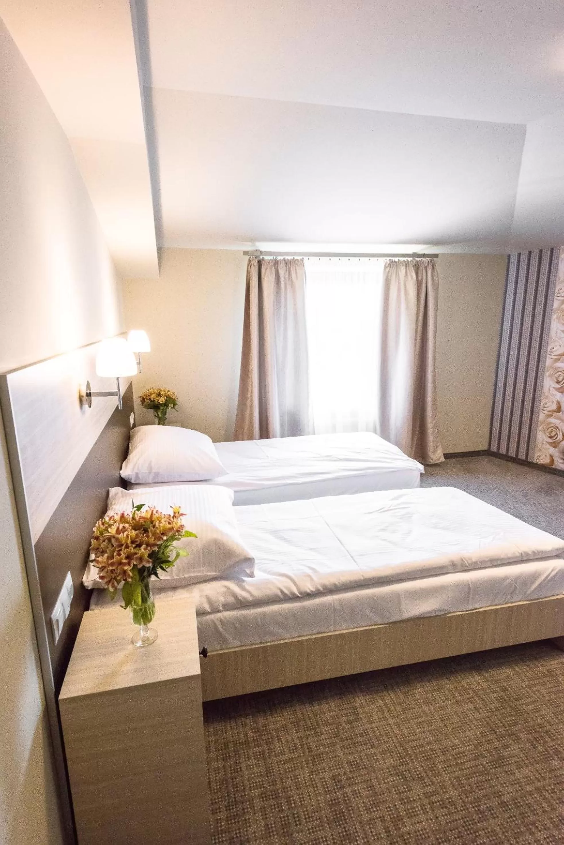 Bed in Hotel Kazimierz III