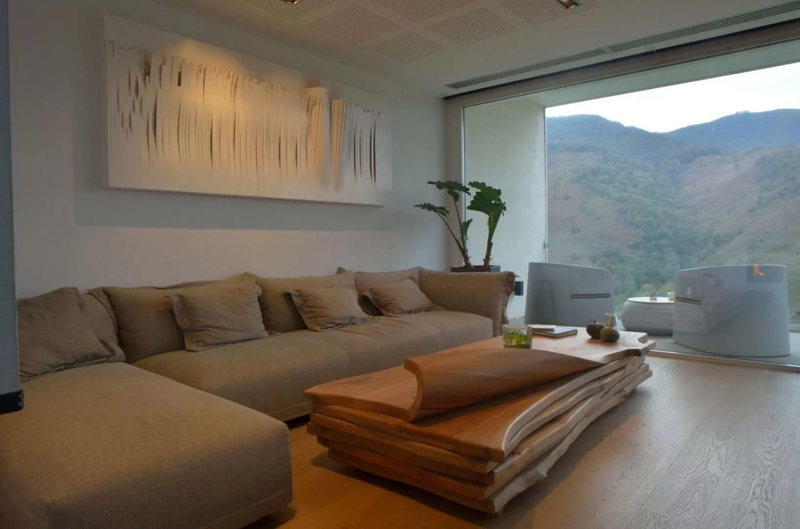 Lounge or bar, Seating Area in Arantza Hotela- Adults Only