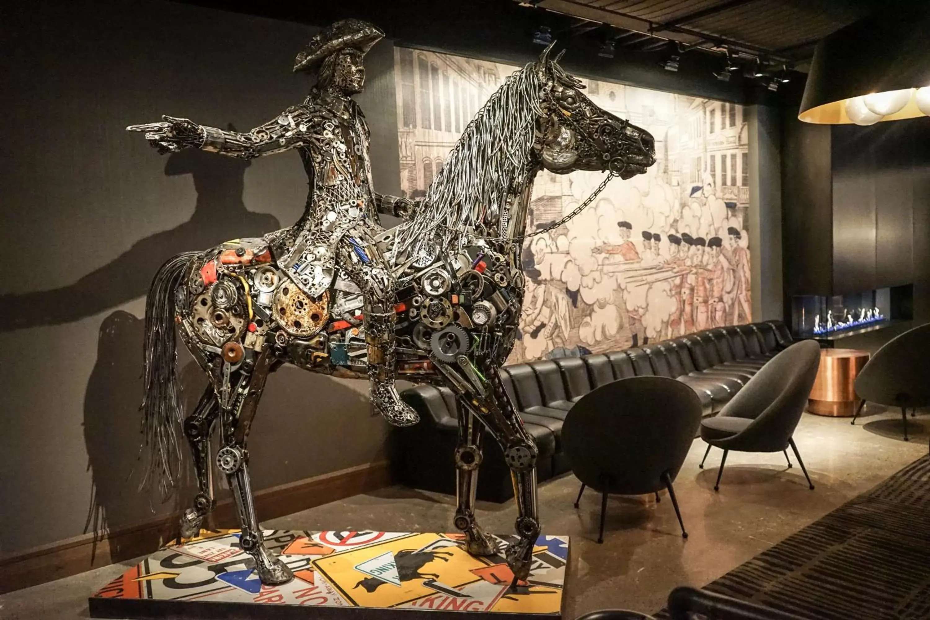 Lobby or reception in Revere Hotel Boston Common Lobby or reception in Revere Hotel Boston Common