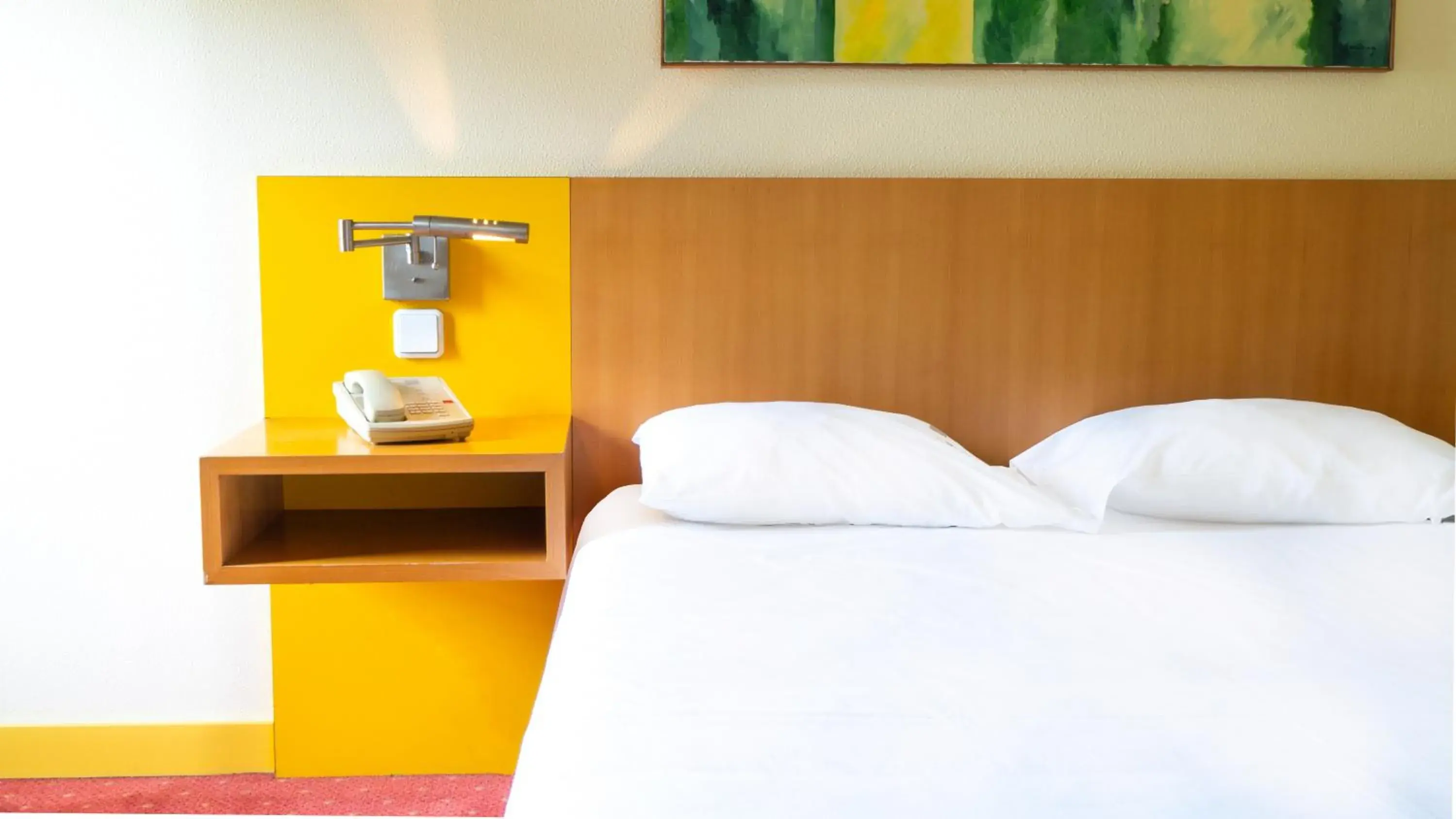 Bed in Flag Hotel Braga