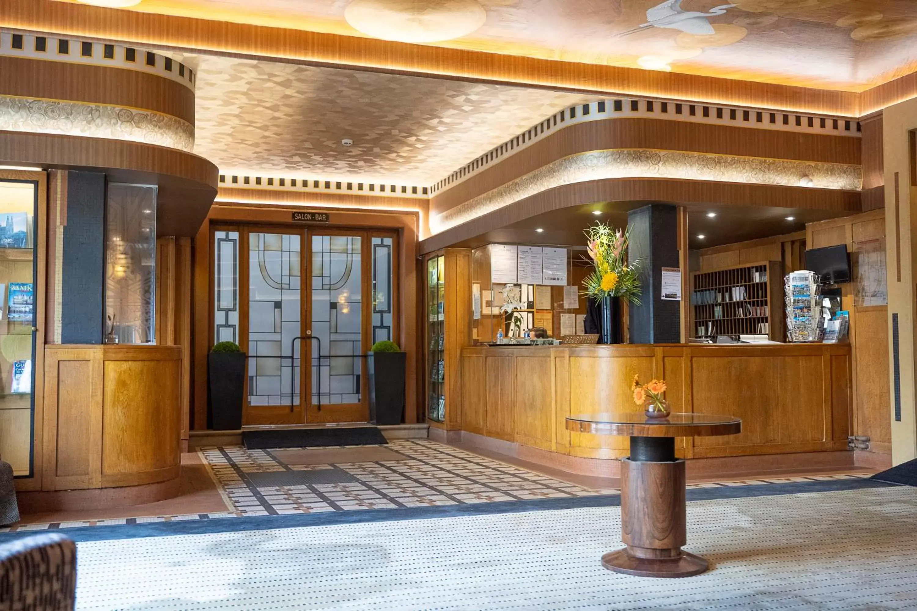 Living room in Le Grand Hotel