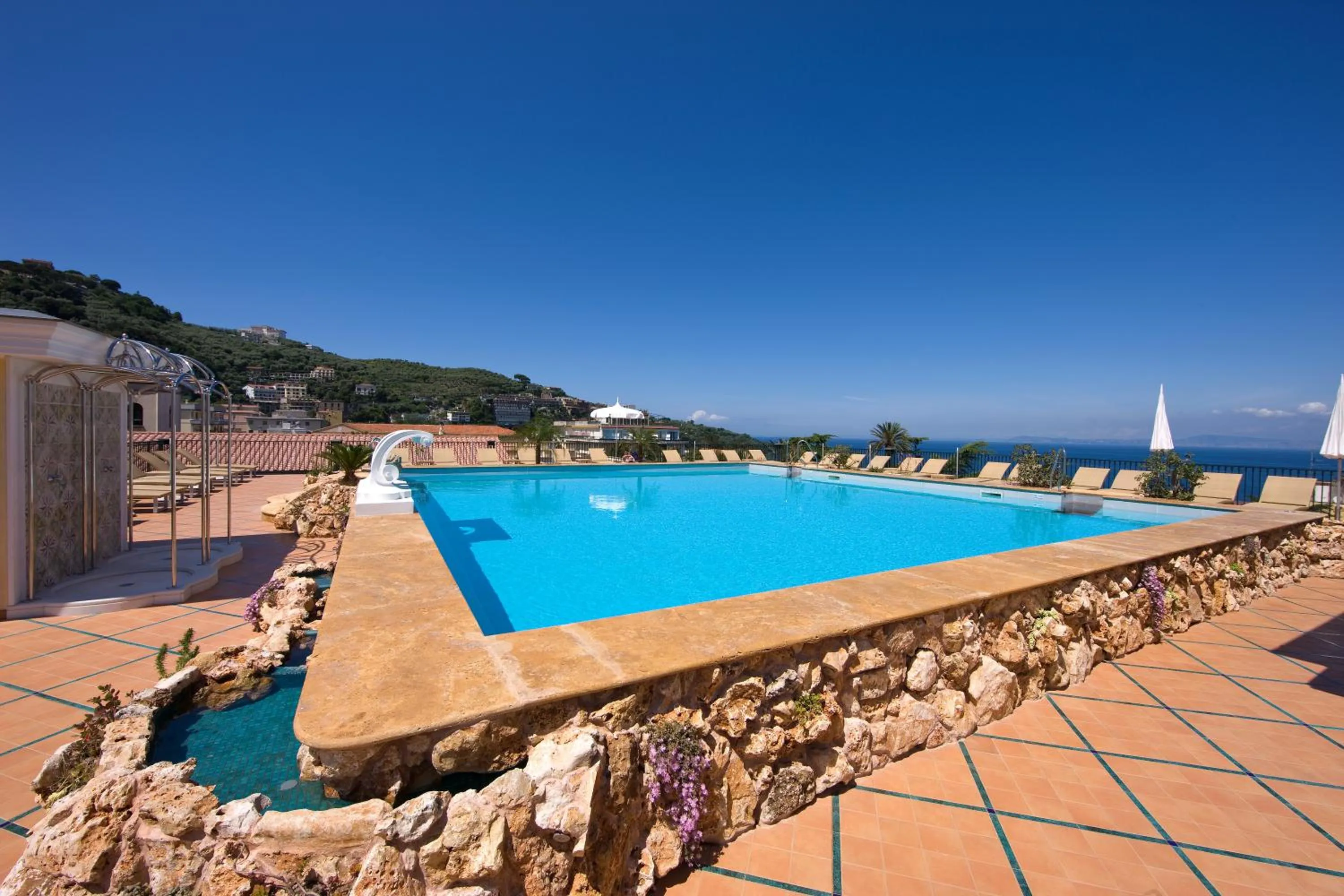 Swimming pool in Grand Hotel La Favorita