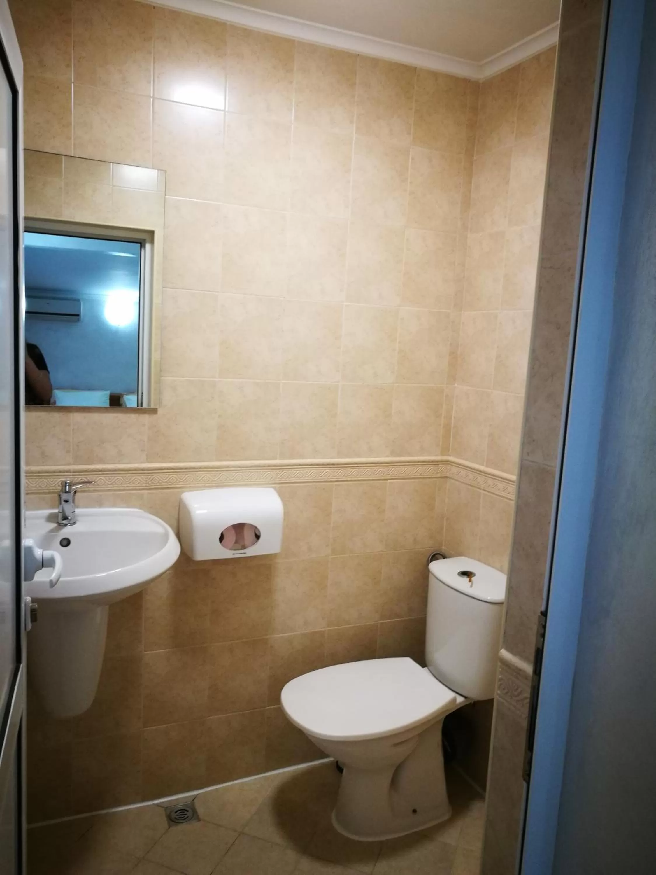 Toilet in Hotel Paradise