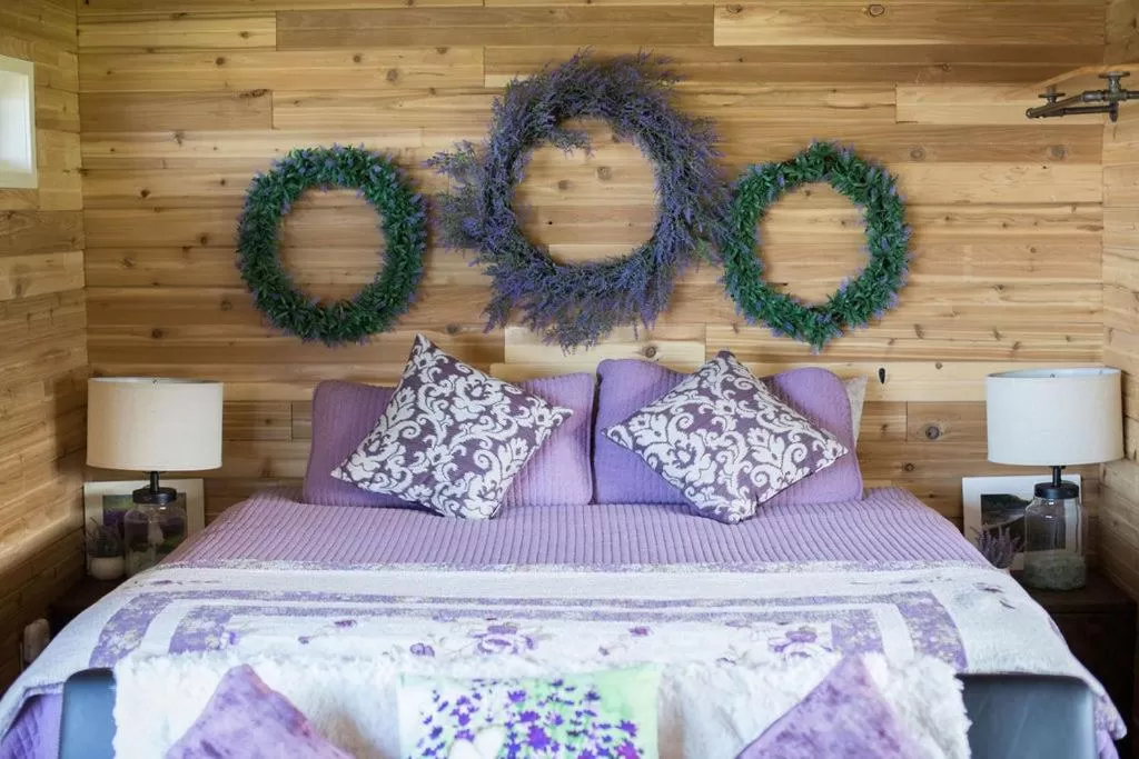Bed in Dungeness Bay Cottages